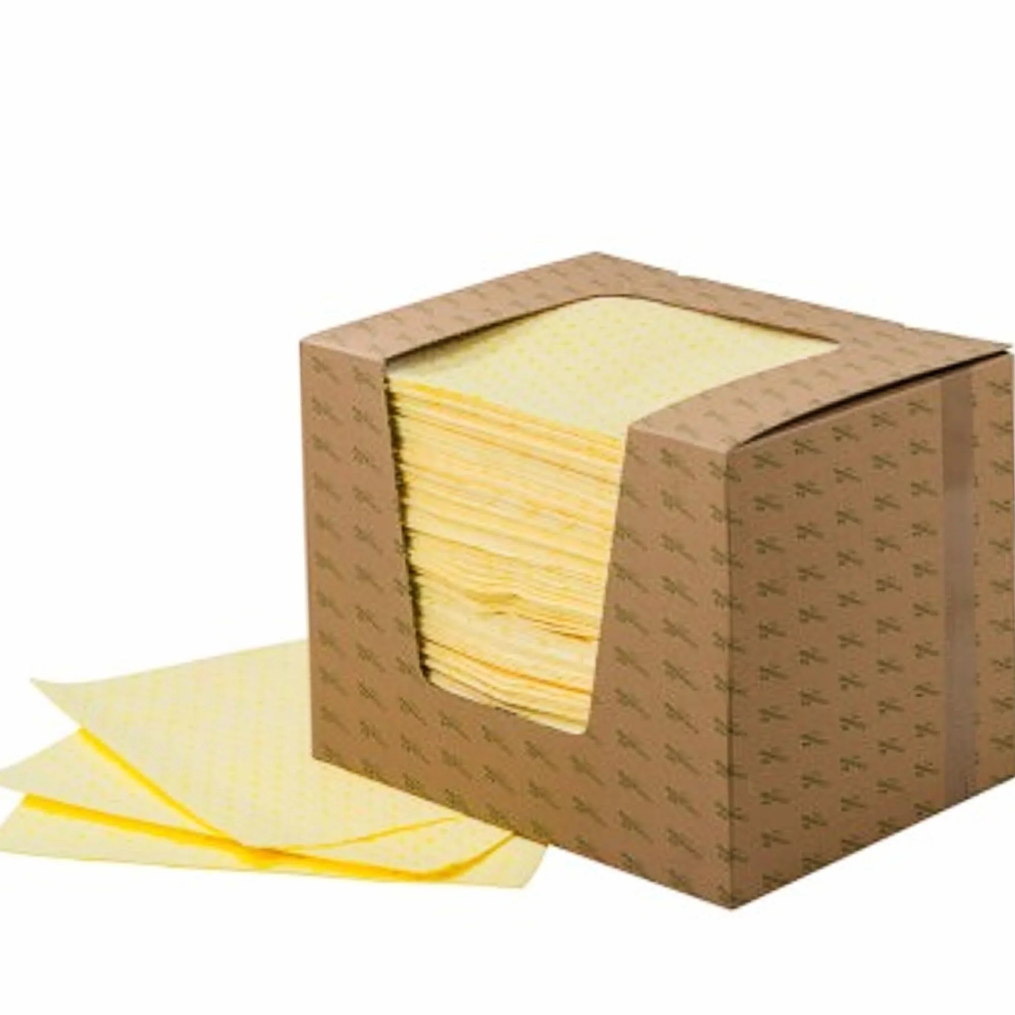 Bricoloco - Panno assorbente industriale ad alta resistenza, per la pulizia e la prevenzione delle fuoriuscite chimiche in officine e laboratori. Assorbitore di acqua, oli, idrocarburi e prodotti