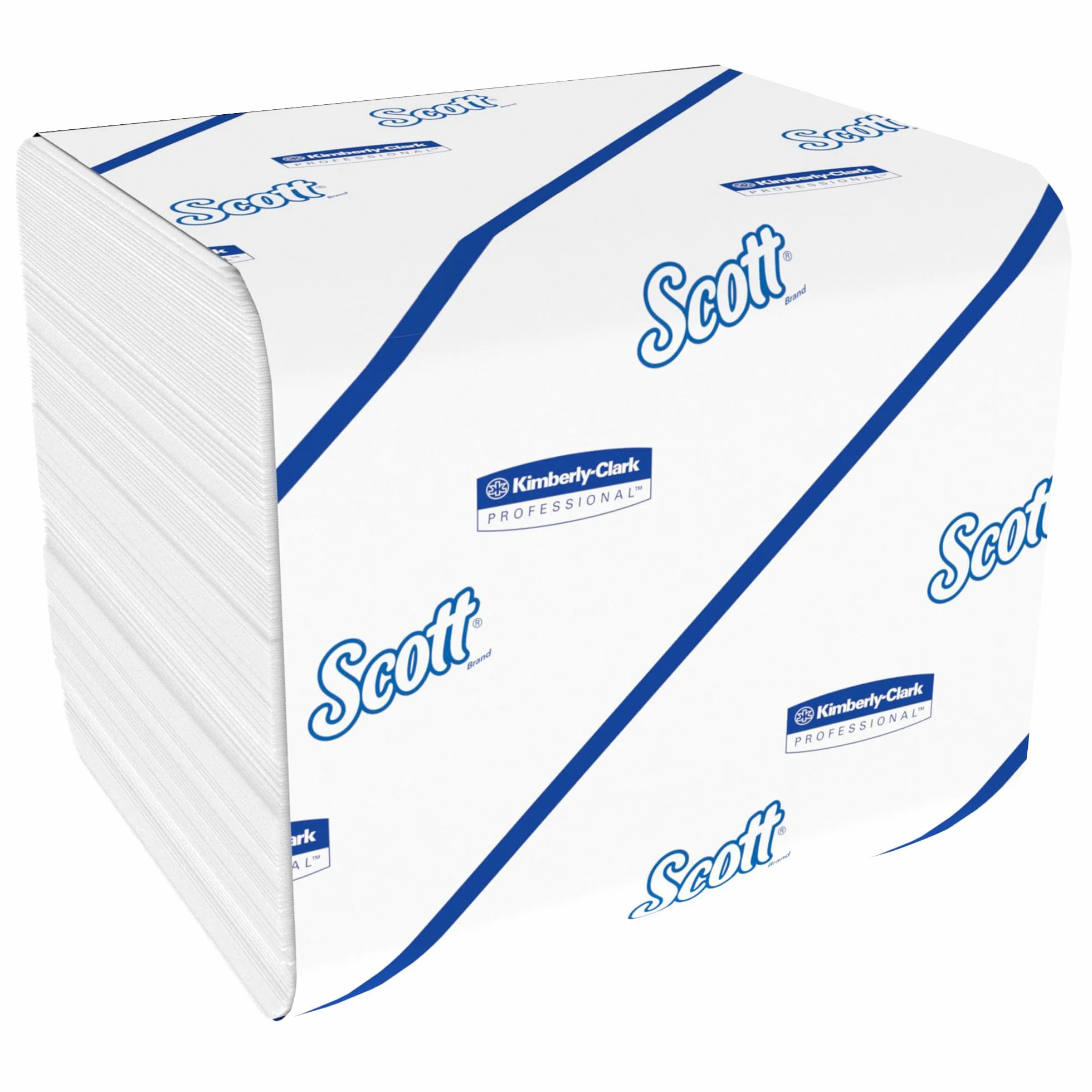 Scott Control 8508 Carta Igienica Interfogliata, 2 Veli, Bianco, 100% Riciclato, 9000 Fogli (36 x 250)