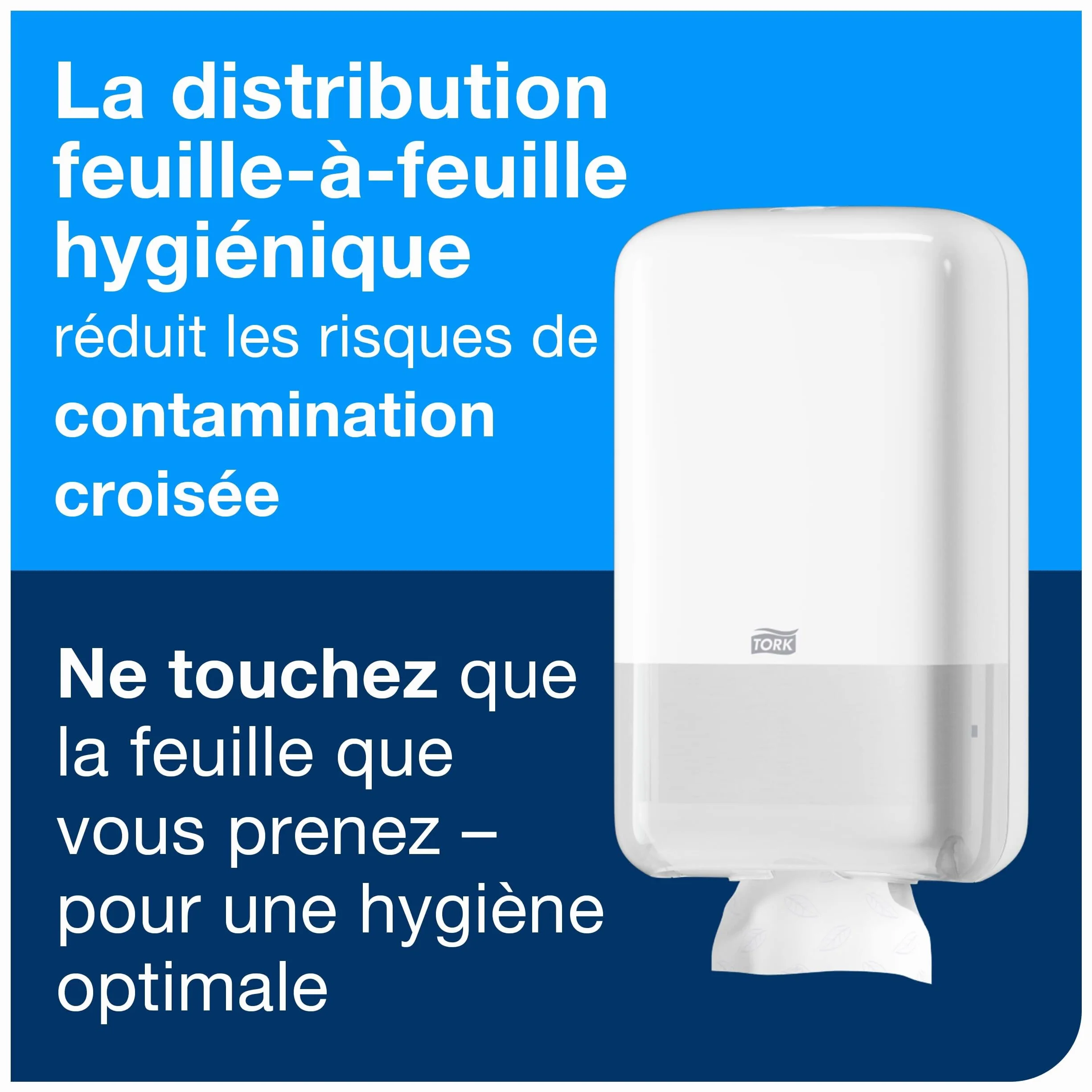 Tork 556000 Distributore carta igienica foglio singolo bianco
