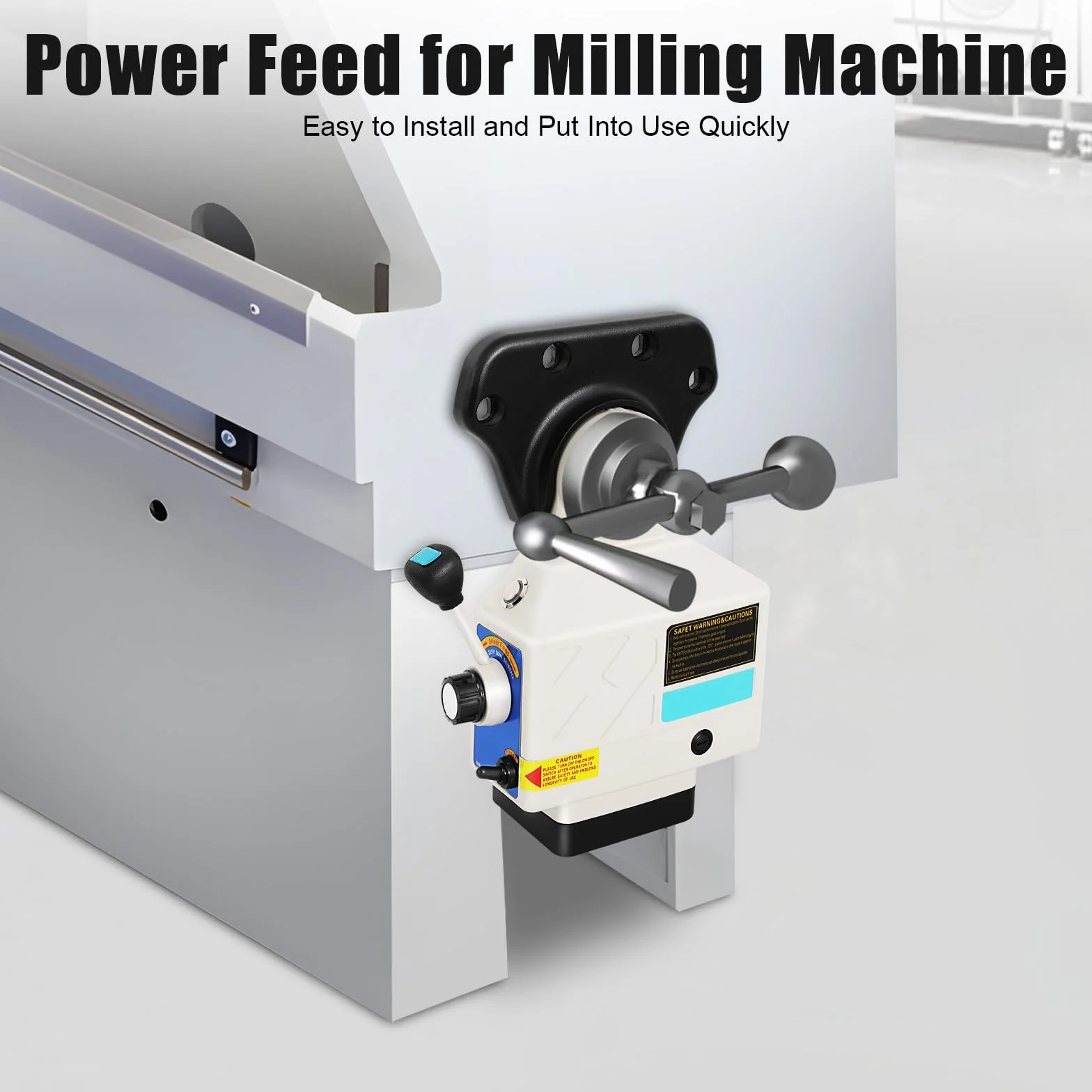 Motore di avanzamento per banco di fresatura, 0-190 giri/min, avanzamento per fresatrice, fresa da tavolo, per fresatrici a bilanciere, macchine utensili