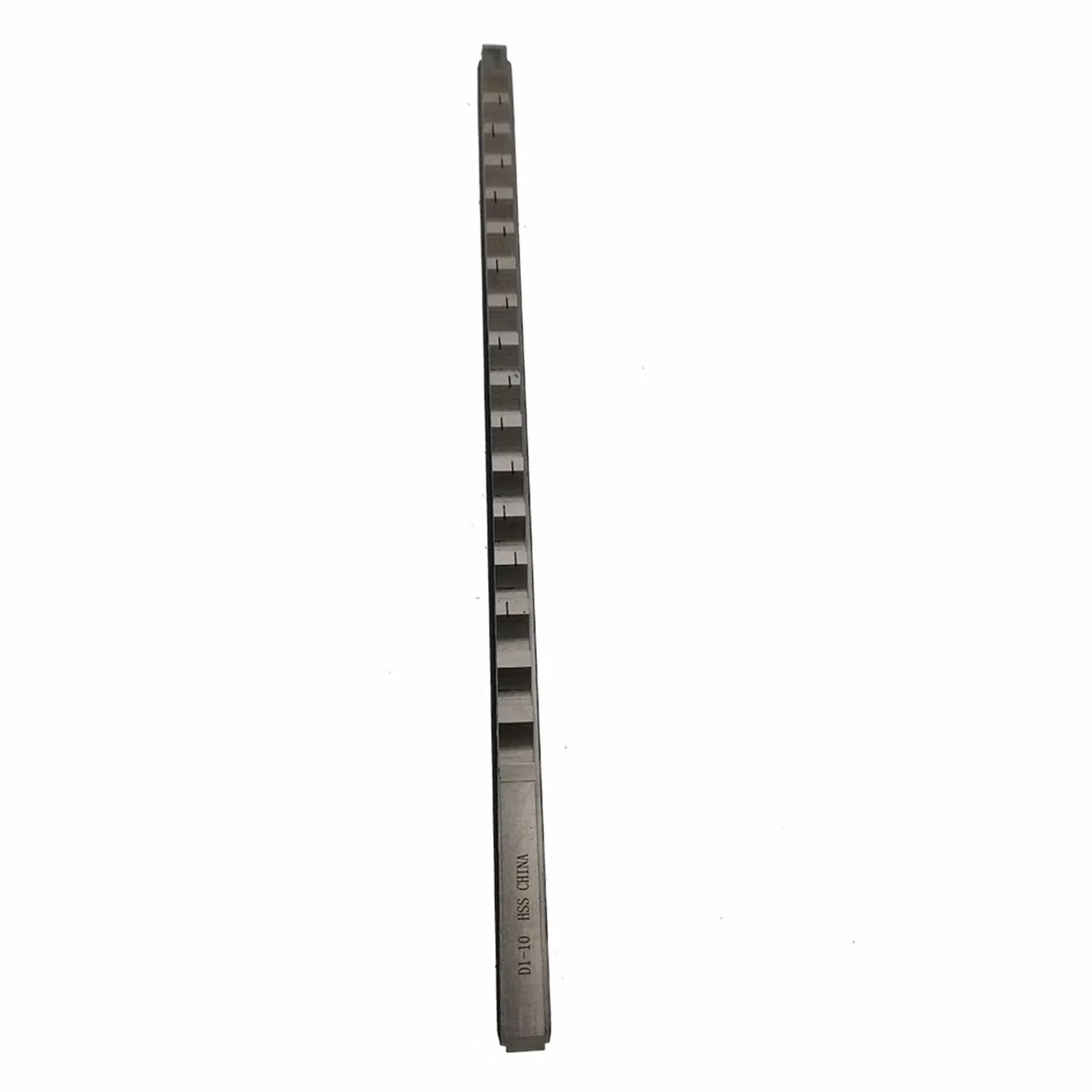 Set di brocce HSS 10 mm per scanalature di taglio metriche per brocciatura a chiavetta