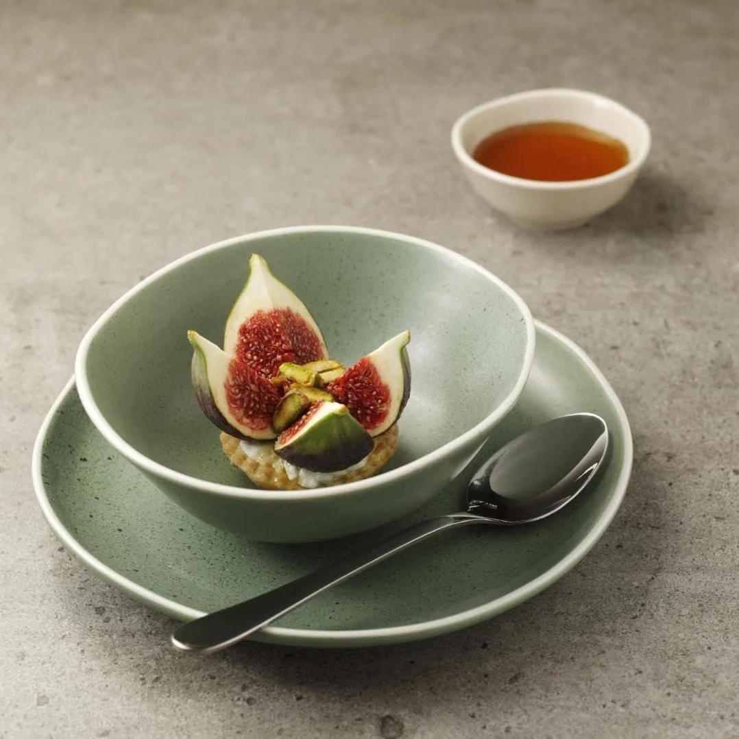 Olympia Chia Green Small Bowl 155x58mm 455ml 16oz