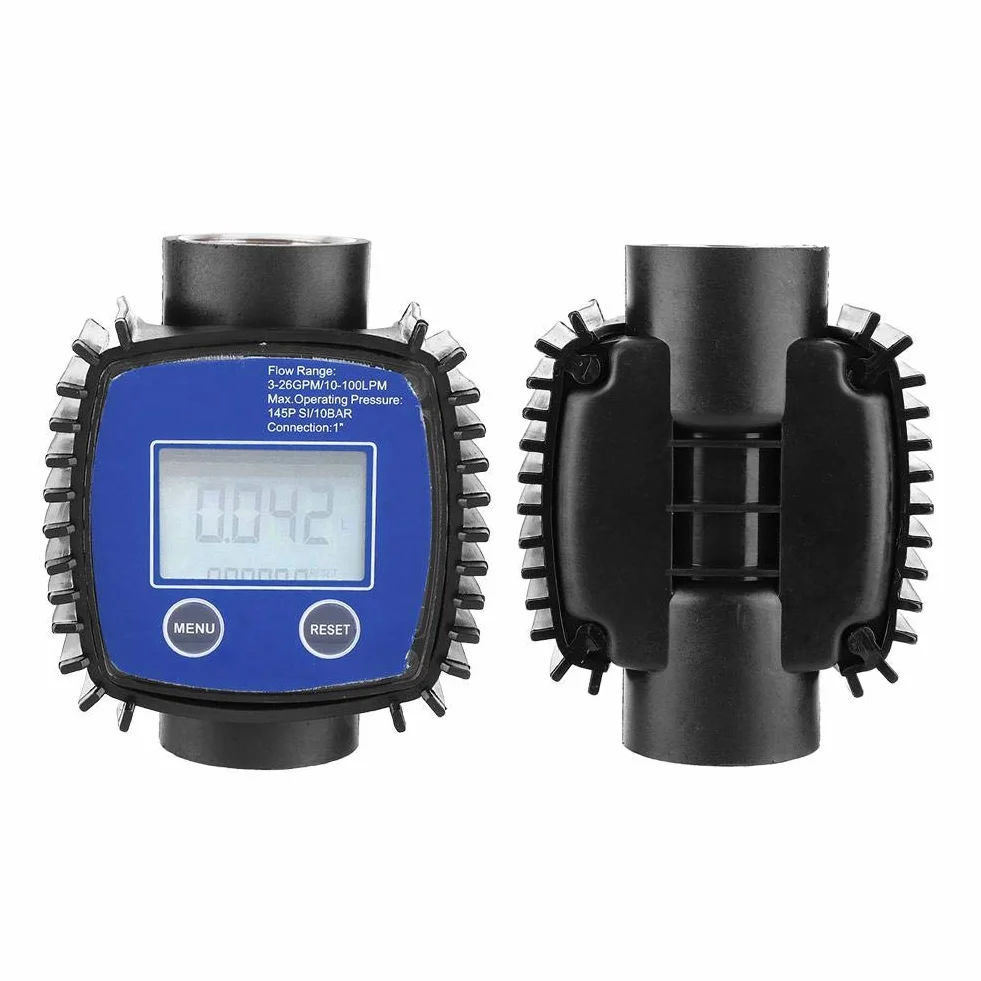 Flussimetro digitale acqua 1 pollice filettatura interna
