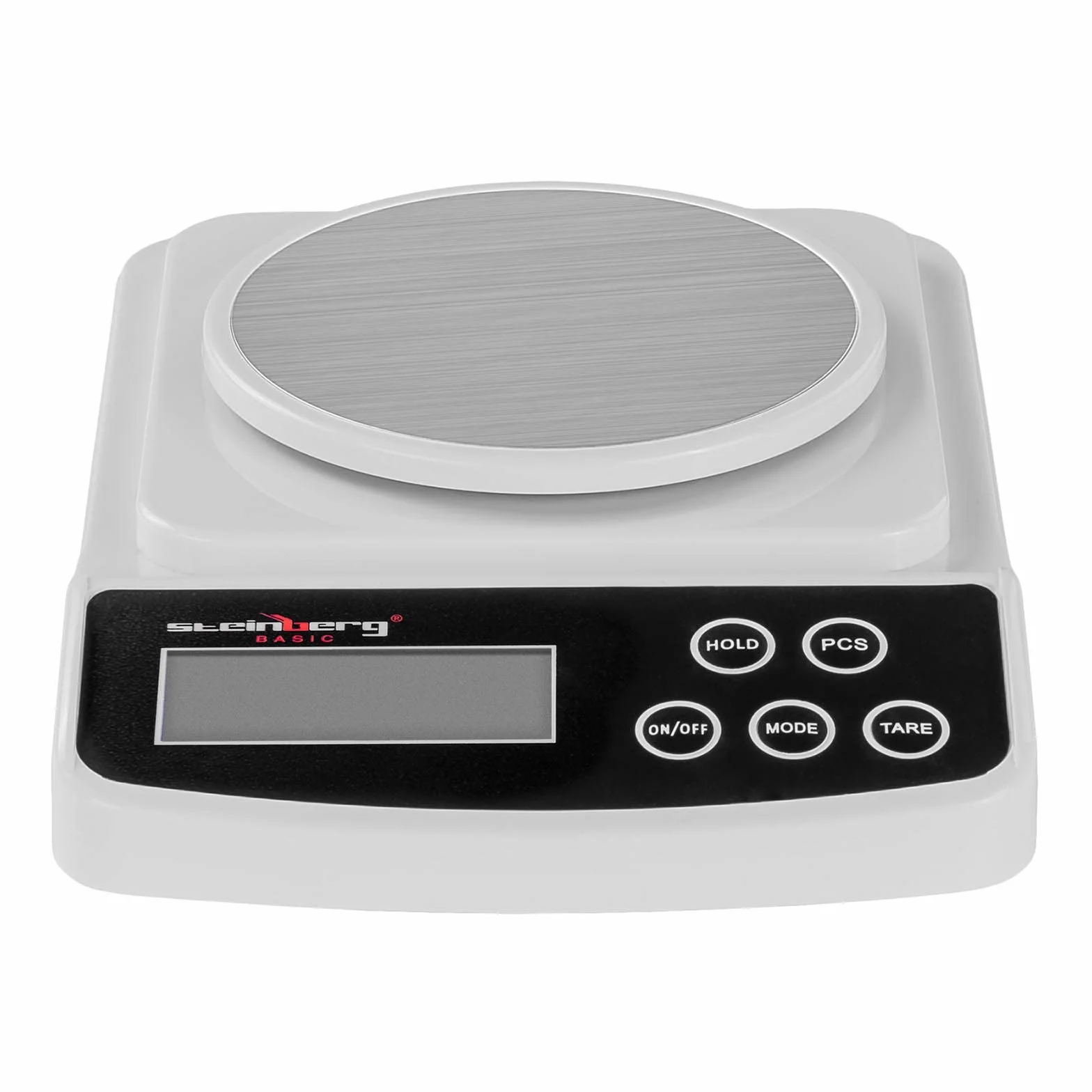 Steinberg Systems SBS-LW-500/10 WS Bilancia Di Precisione Digitale (500 g / 0,01 g, Display LCD, 5 Unitá di Misura, Scala Professionale, Ideale Per Cucina e Laboratorio)