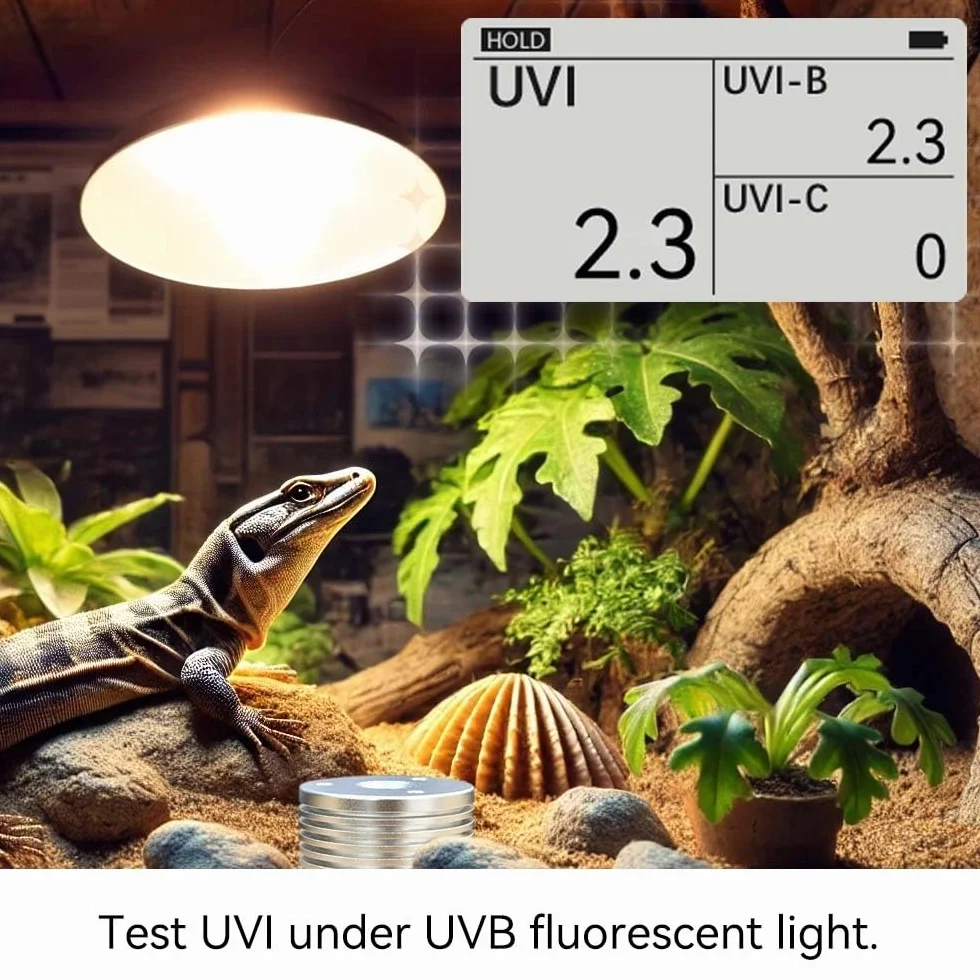 Misuratore di luce UV AH-UVCBA, indice UVB UVC UVA, intensità irradianza w/m²