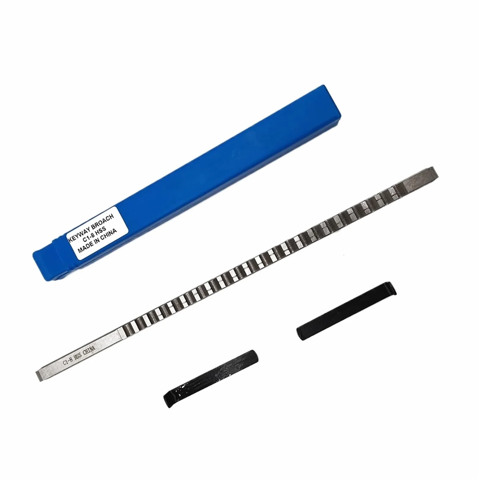 Broccia per sedi chiavette 8 mm 6 mm 5 mm C tipo a spinta, utensile da taglio in acciaio rapido per lavorazione metalli