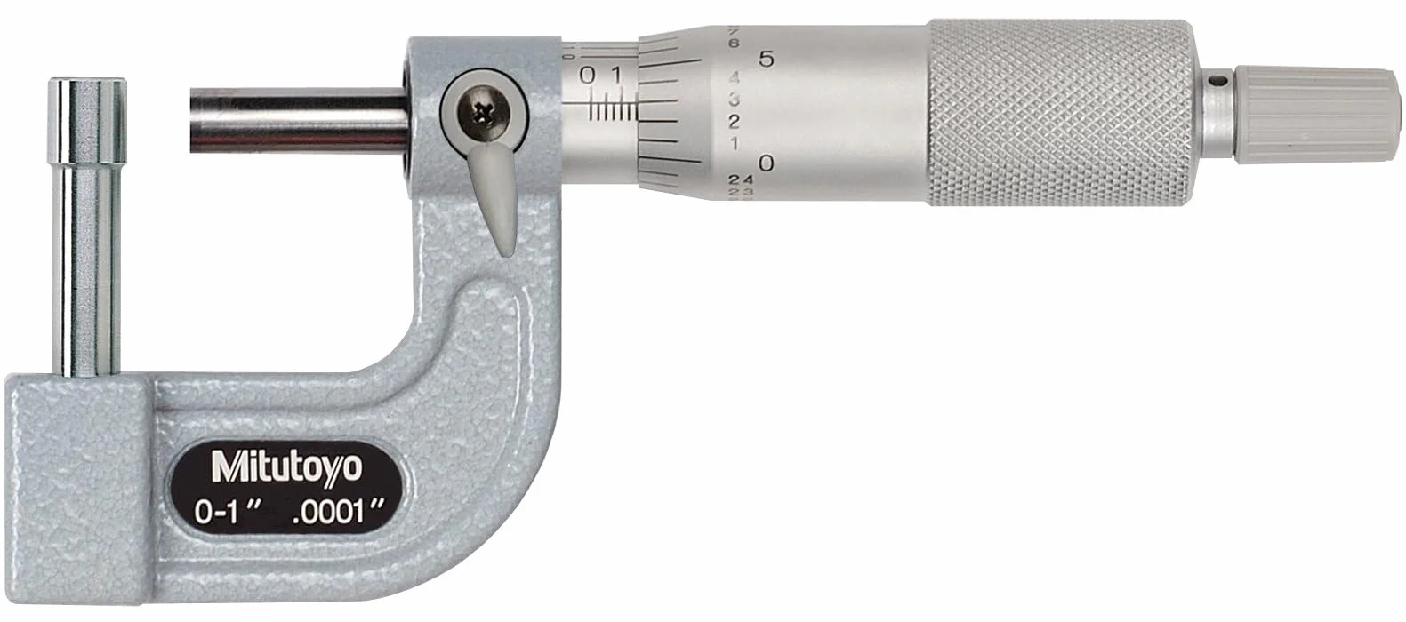 Mitutoyo 115 Series Micrometr Cilindrica Anvil Typ D 0-2,5 cm Range