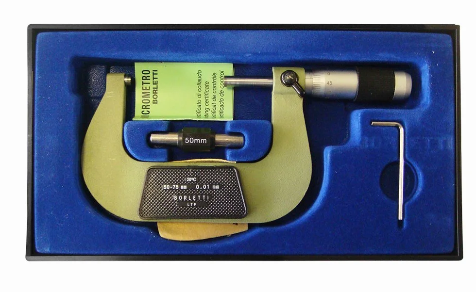 Borletti MELN/3W Micrometro Centesimale 50-75 mm
