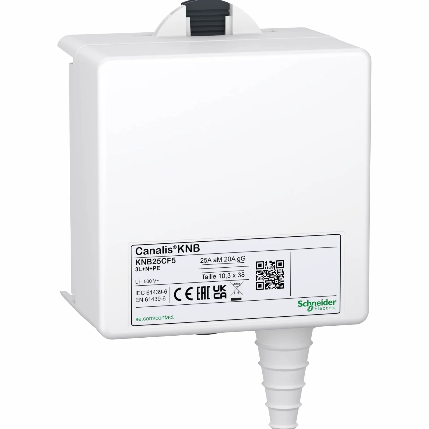 Schneider KNB25CF5 Componente Elettronico, White