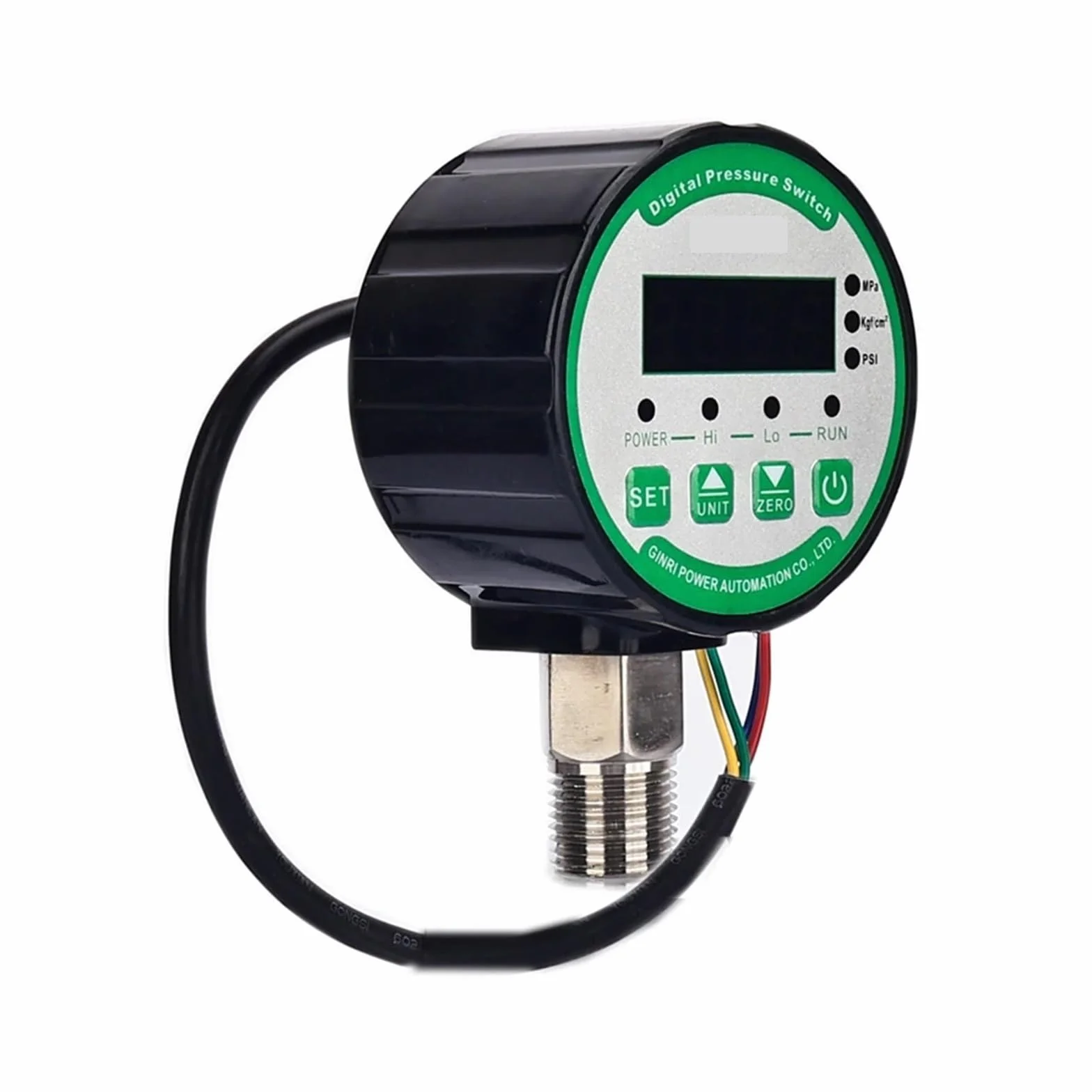 Manometro Pressostato pompa acqua con display digitale DPR-S80 0-2mpa G1-4 24V