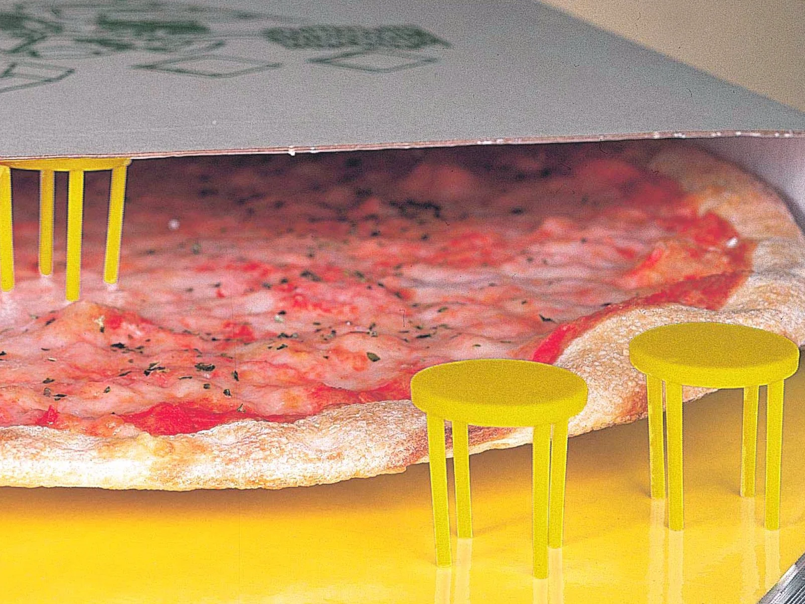 Distanziatori per Pizze in Plastica 500 Pezzi