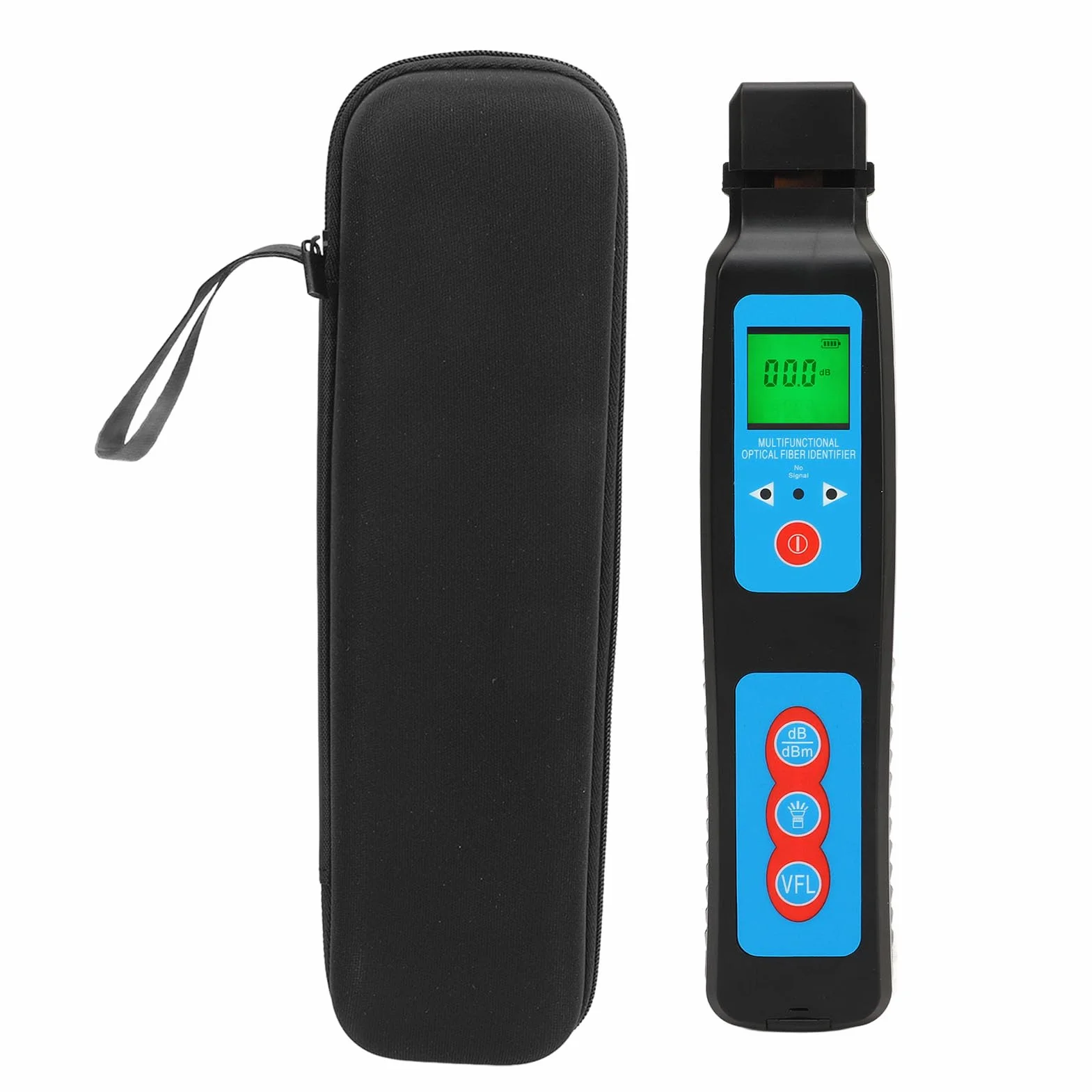Identificatore Universale per Fibra Ottica Live, 800-1700nm, VFL 270Hz 1KHz 2KHz, Tester Portatile con Rilevatore