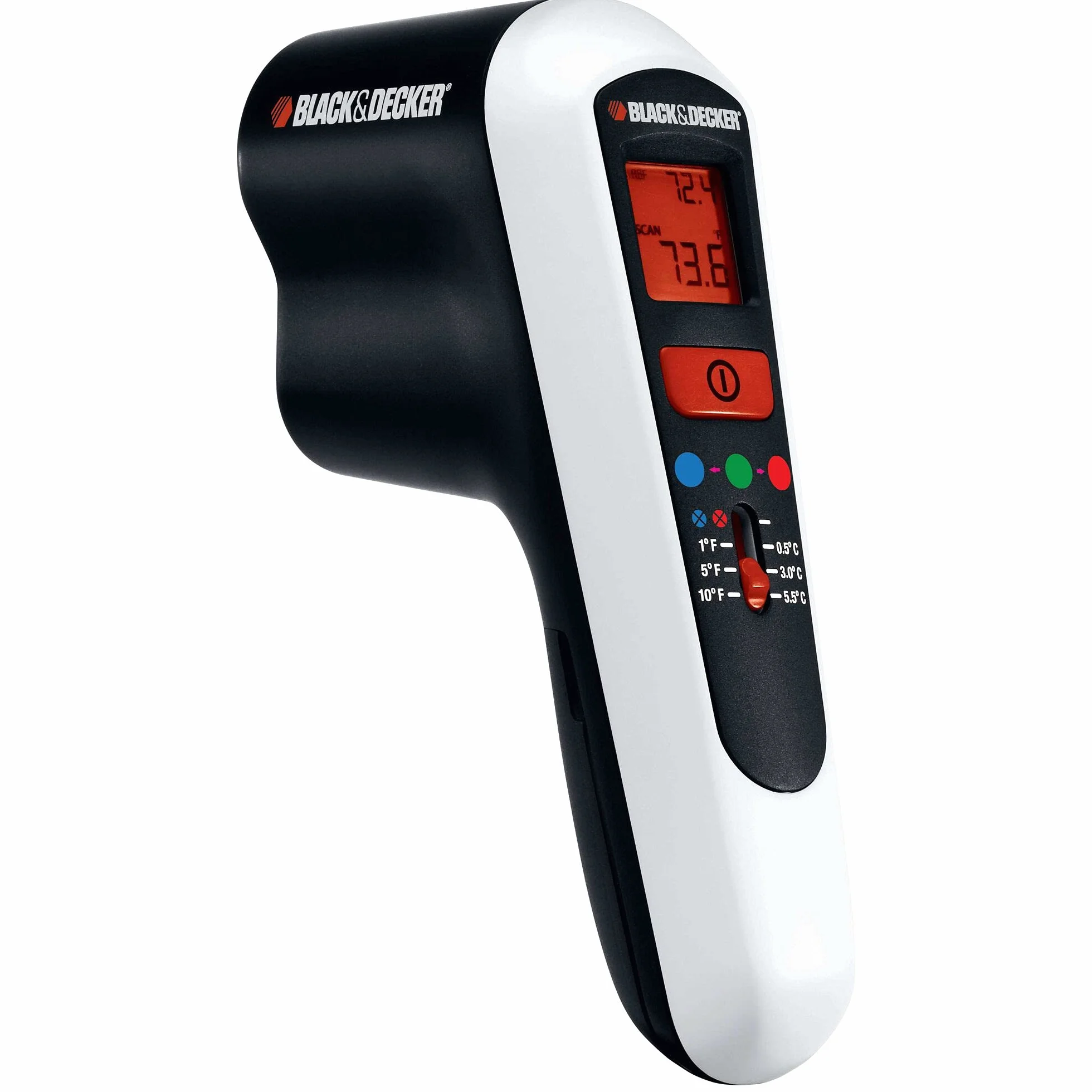 BLACK+DECKER TLD100-XJ Rilevatore Termico a Raggi Infrarossi, Display Digitale, Batteria 9V