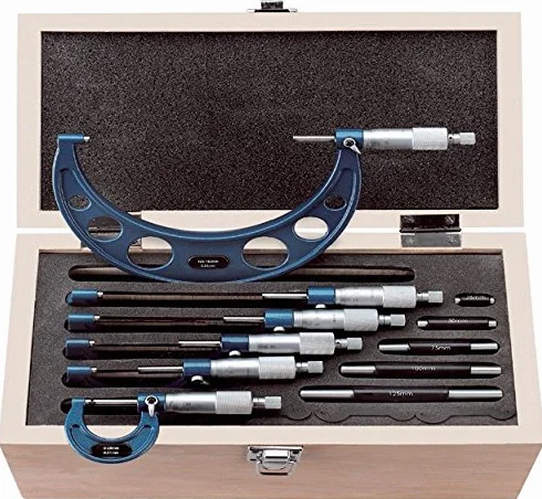 Set micrometri centesimali esterni 0-150 mm M033