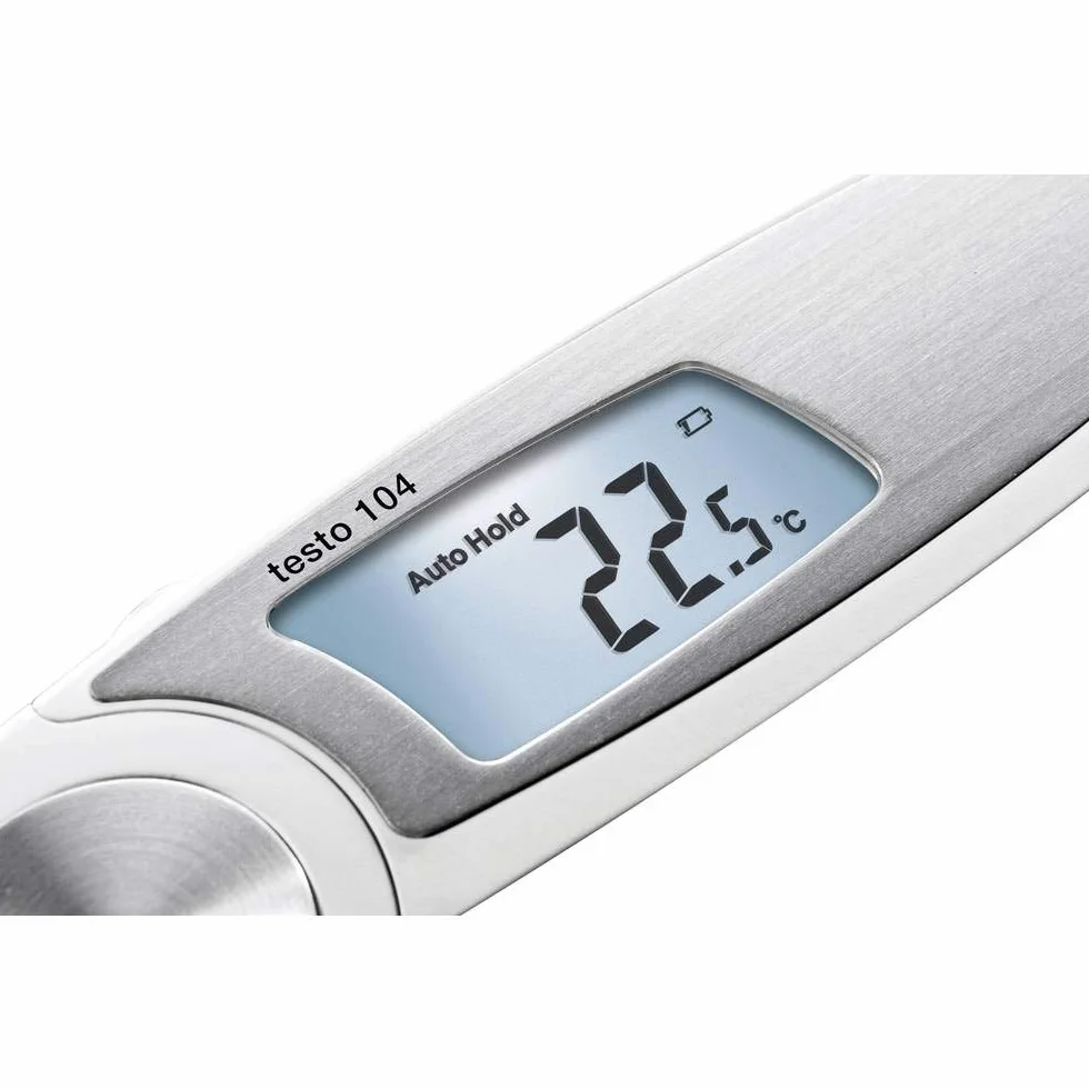 Testo 0563 0104 104 Termometro richiudibile impermeabile IP65 Auto-Hold display illuminato giunto metallo