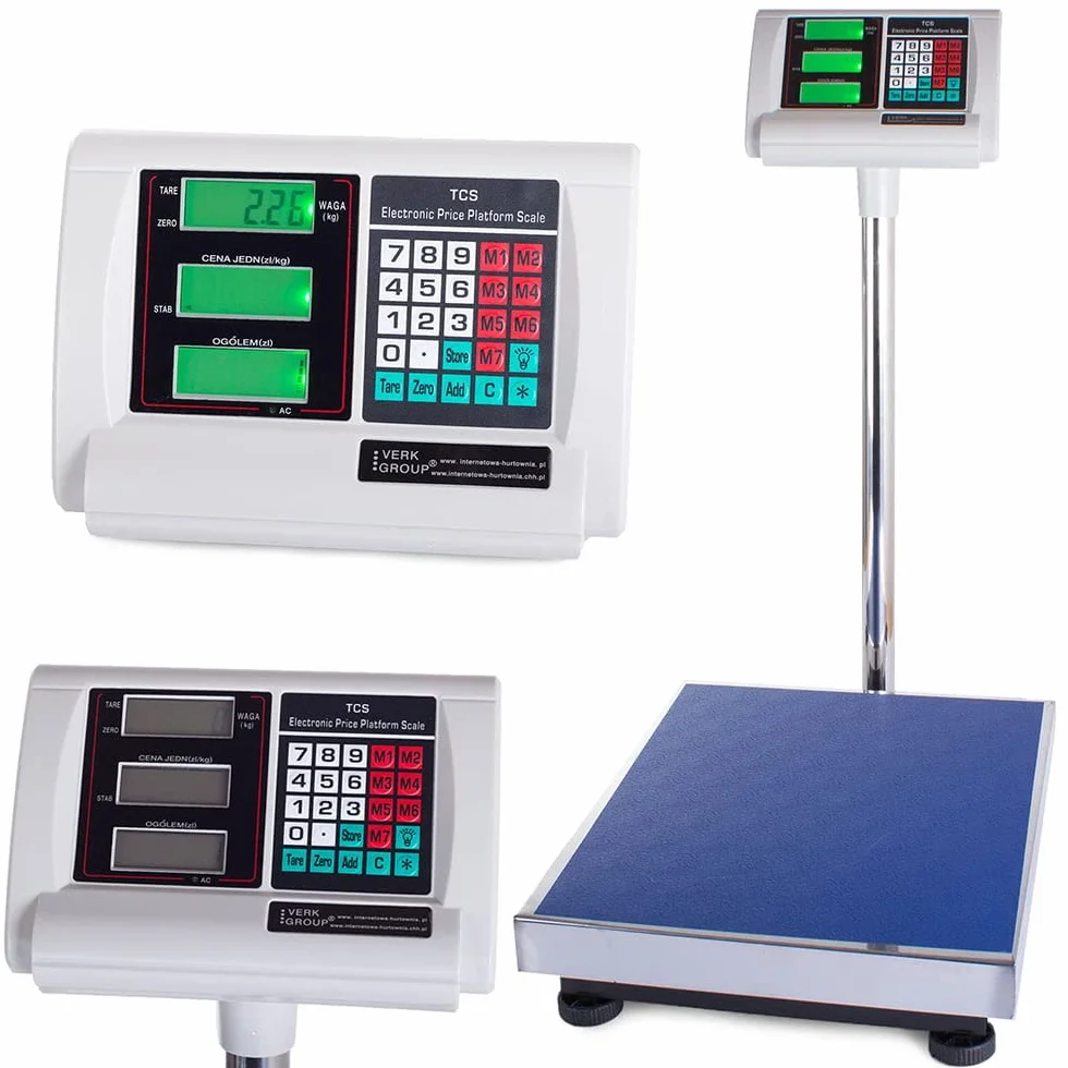 Bilancia digitale elettronica da 2 a 300 kg, LCD retroilluminato