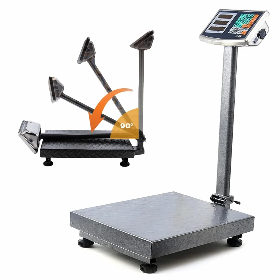 Bilancia Professionale Digitale 300kg con Display Ricaricabile