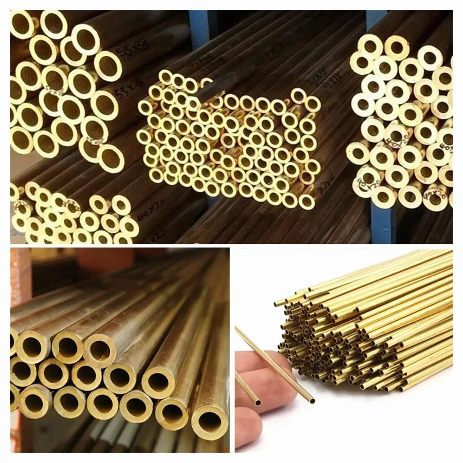 Tubo Ottone Tubo in ottone Diametro esterno 21 22 23 24 25 26 27 28 29 30 mm Lunghezza 300 500 tondo dritto cavo in(500MM_OD 23 X ID 20MM)