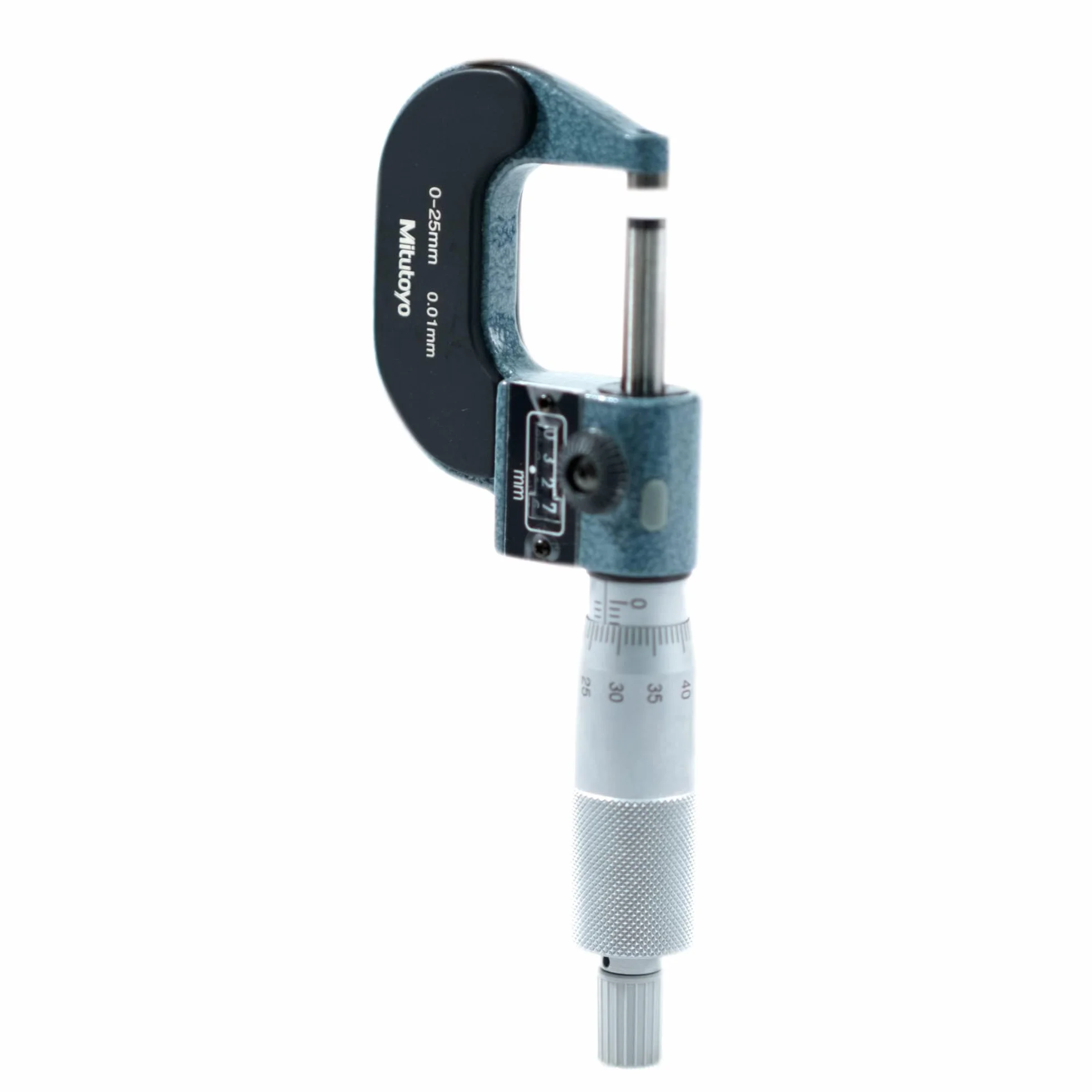 Mitutoyo 193-101 Micrometro 0-25 mm 0,001 mm M810-25 contatore meccanico carburo