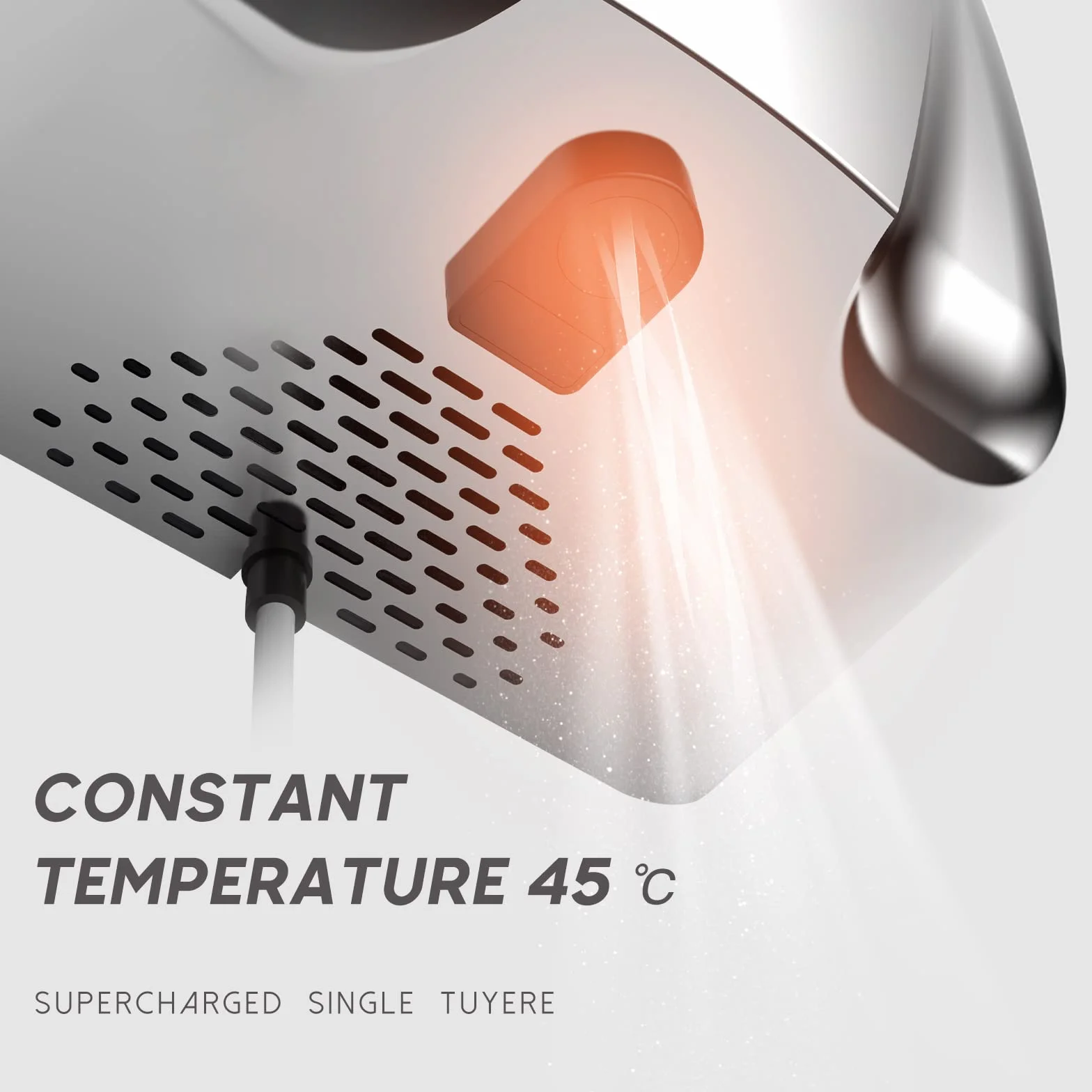 Asciugamani Elettrico Automatico 1800W Asciugatura Rapida 7-10 Secondi Acciaio Inox
