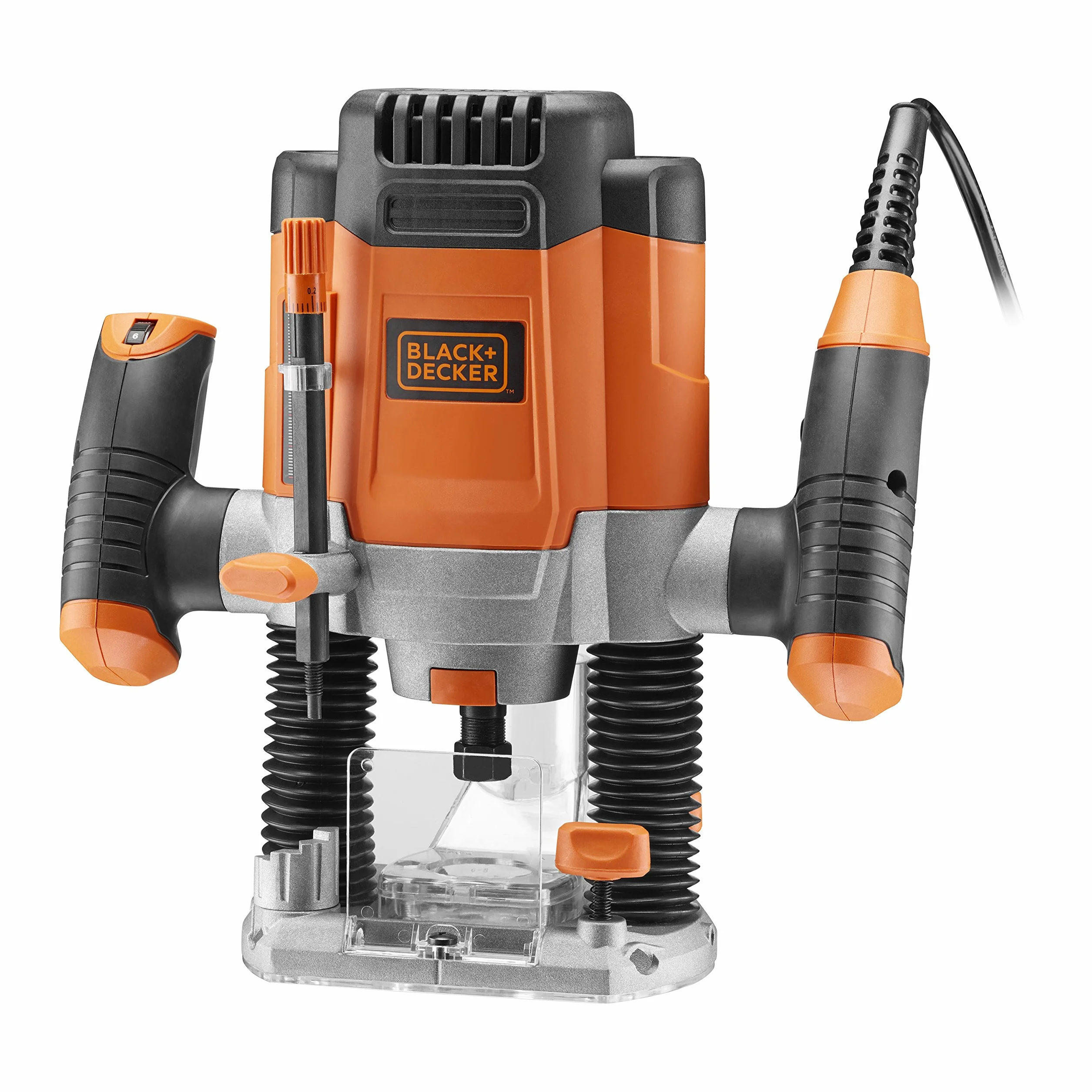 BLACK+DECKER, ELETTROFRESATRICE 1200 W IN VALIGETTA CON 6 FRESE. KW1200EKA-QS