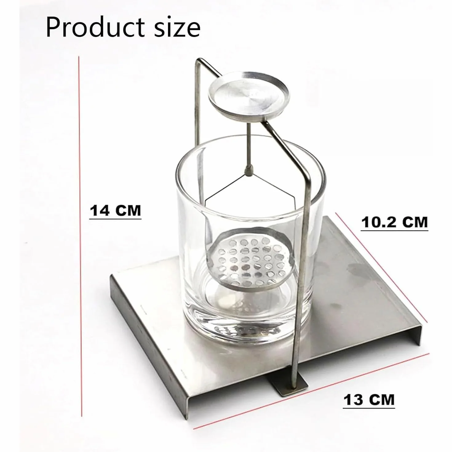 Telaio di gravità specifico per la determinazione della densità Liquidi Solidi Bilancia di precisione Telaio di gravità specifico Kit di determinazione della densità per tutti i tipi di bilance in
