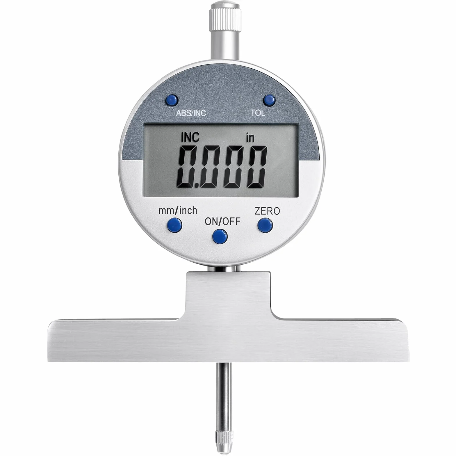 VEVOR Digitale Misuratore di Profondità Calibro 0-558,8 mm 4 Incudini