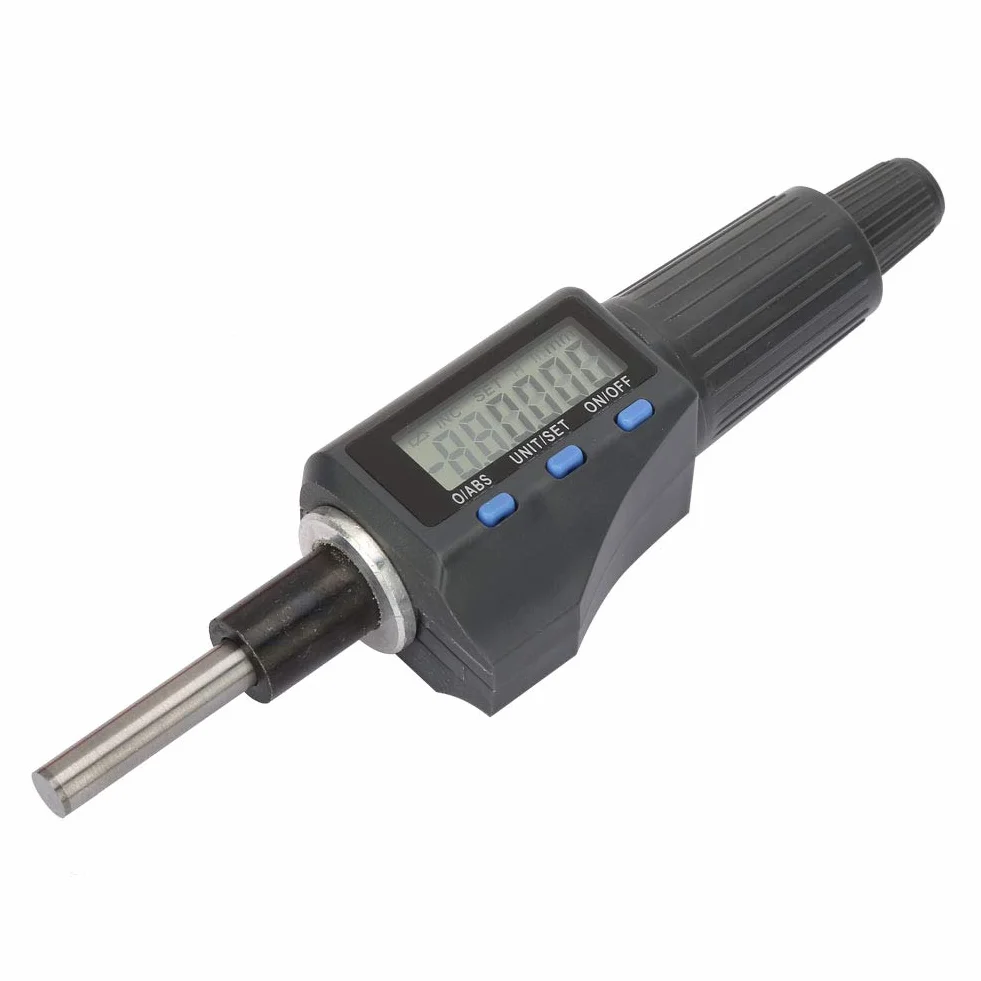Naroote Testa Micrometrica Digitale Misurazione Precisa Micrometro Elettronico per Ingegneri 0-25 Mm