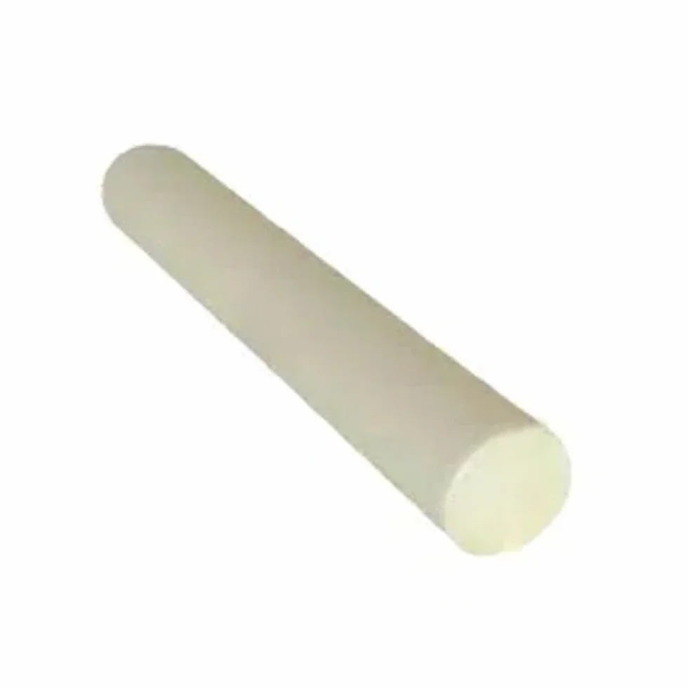 Barre di ceramica di allumina a bassa perdita dielettrica, tondo di ceramica lavorabile, lunghezza 140/360 mm, barra di ceramica ad alta durezza, 1 pz.(10x360mm)