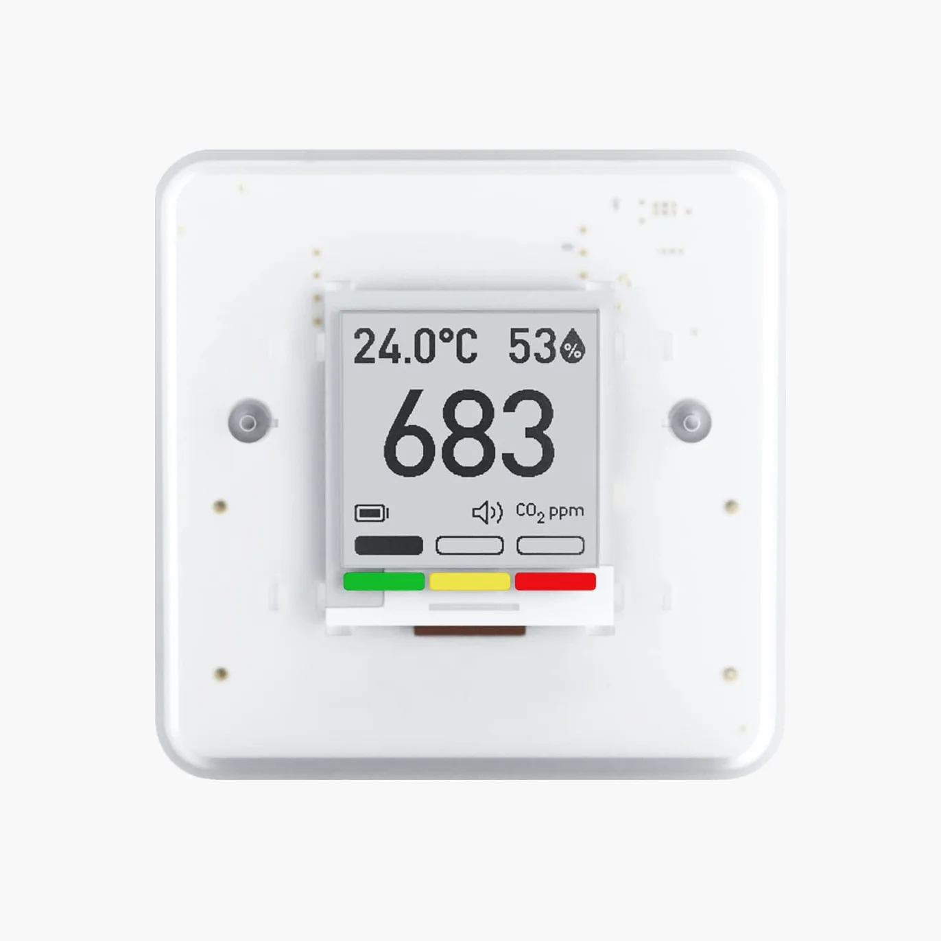 Aranet4 HOME sensore qualità aria interno CO2 temperatura umidità portatile batterie display e-ink