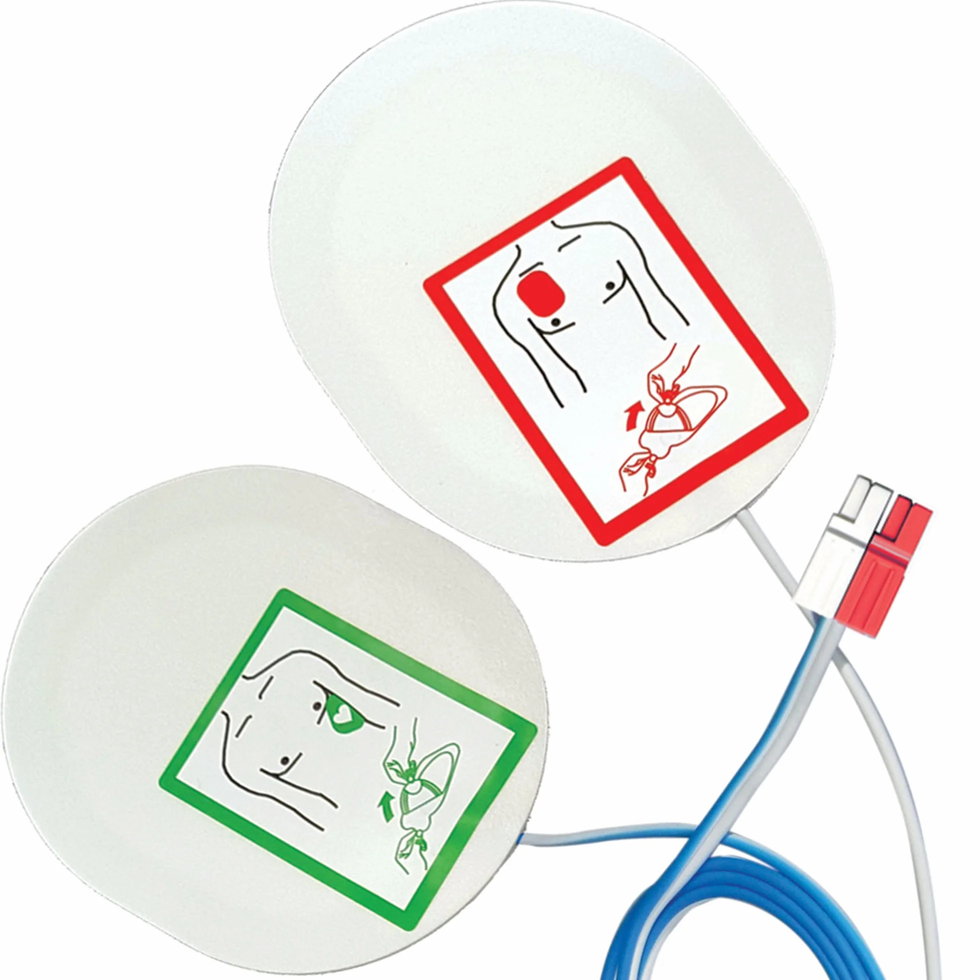 PLACCHE COMPATIBILI per defib Cardiac Science GE 55026