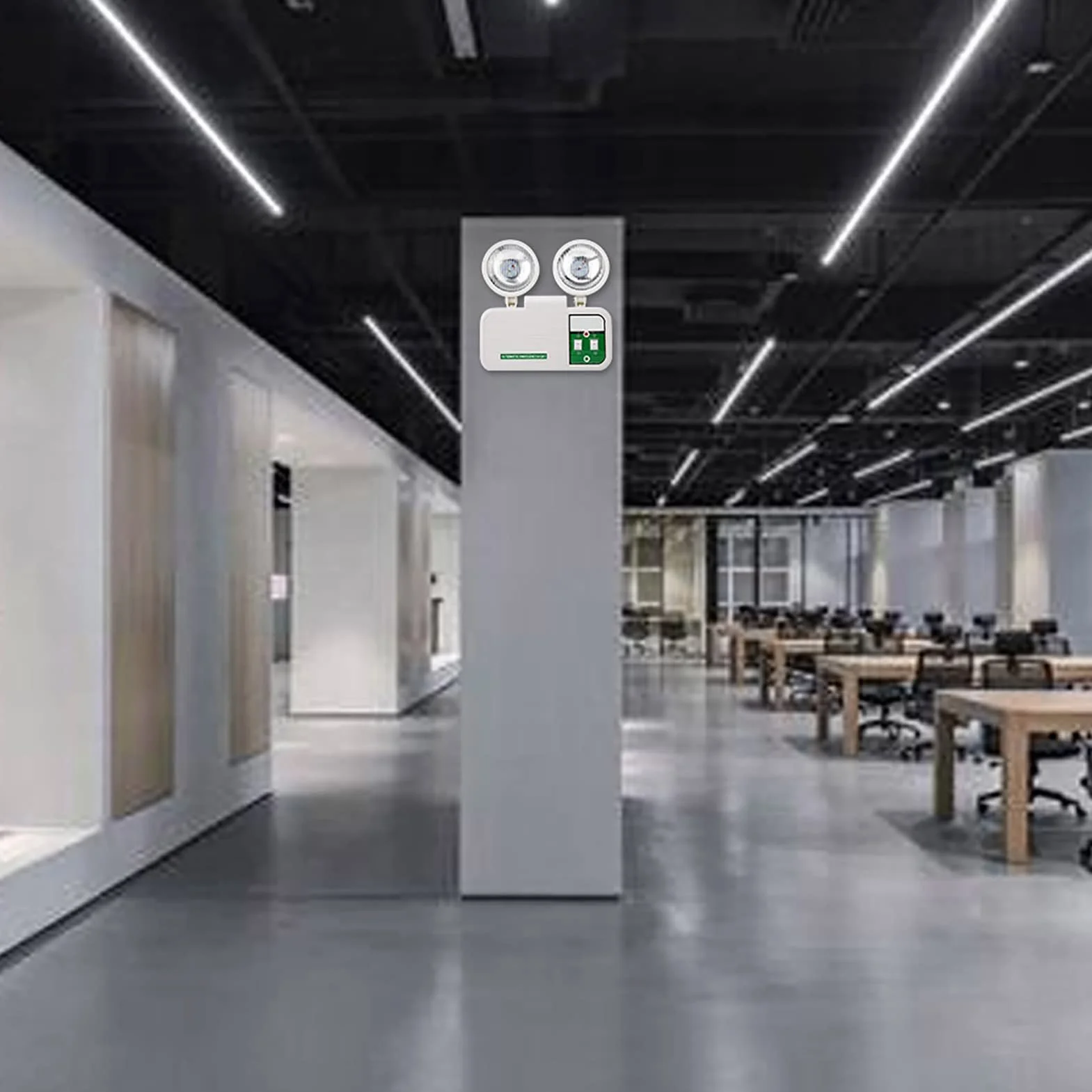 Luce di Emergenza LED Mancanza di Corrente, Illuminazione di Sicurezza Illuminazione di Emergenza Illuminazione Scale Luce di Orientamento Uscita di Emergenza Luce Via