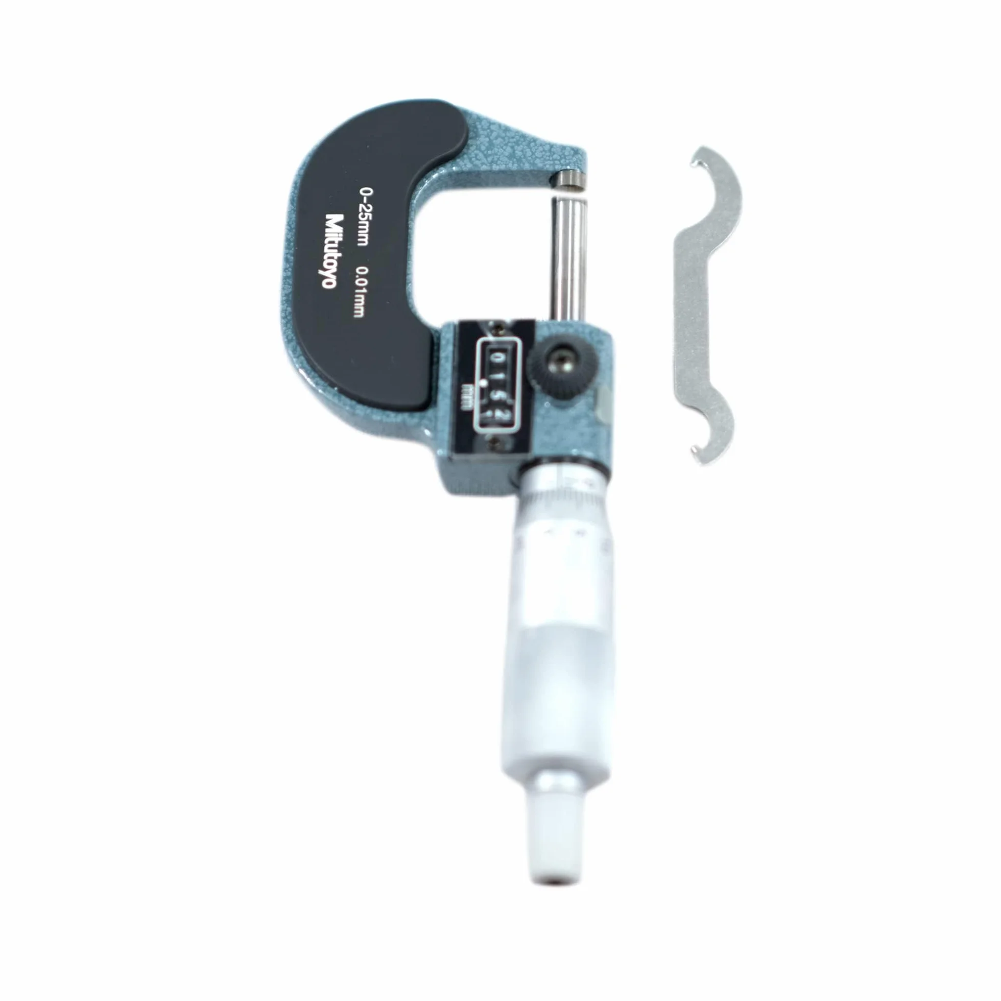 Mitutoyo 193-101 Micrometro 0-25 mm 0,001 mm M810-25 contatore meccanico carburo
