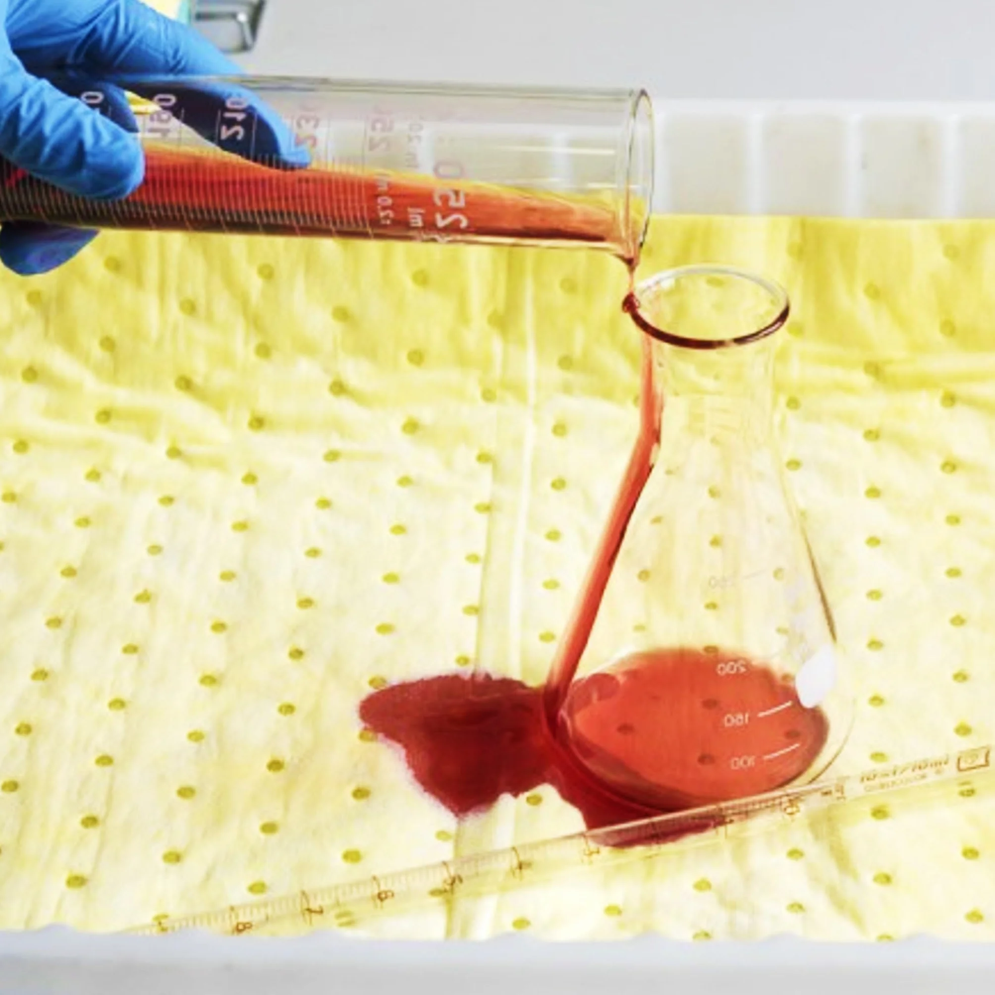 Bricoloco - Panno assorbente industriale ad alta resistenza, per la pulizia e la prevenzione delle fuoriuscite chimiche in officine e laboratori. Assorbitore di acqua, oli, idrocarburi e prodotti