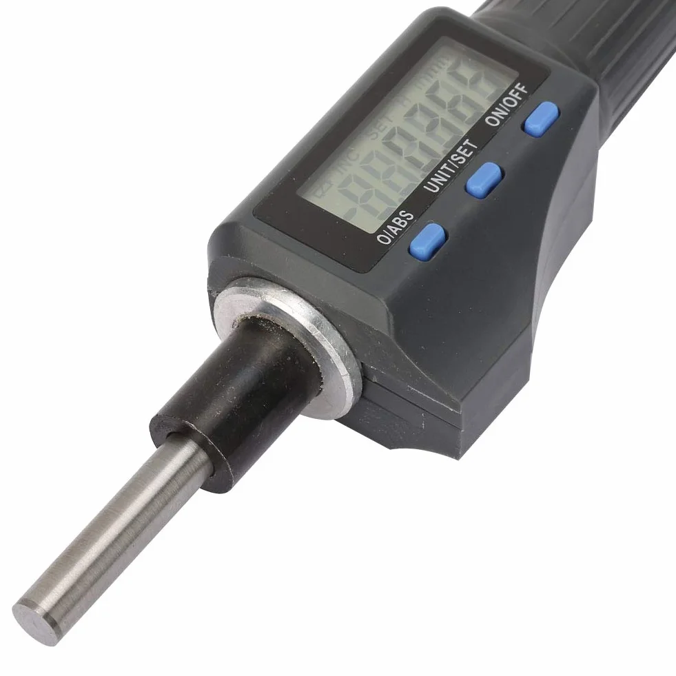 Naroote Testa Micrometrica Digitale Misurazione Precisa Micrometro Elettronico per Ingegneri 0-25 Mm
