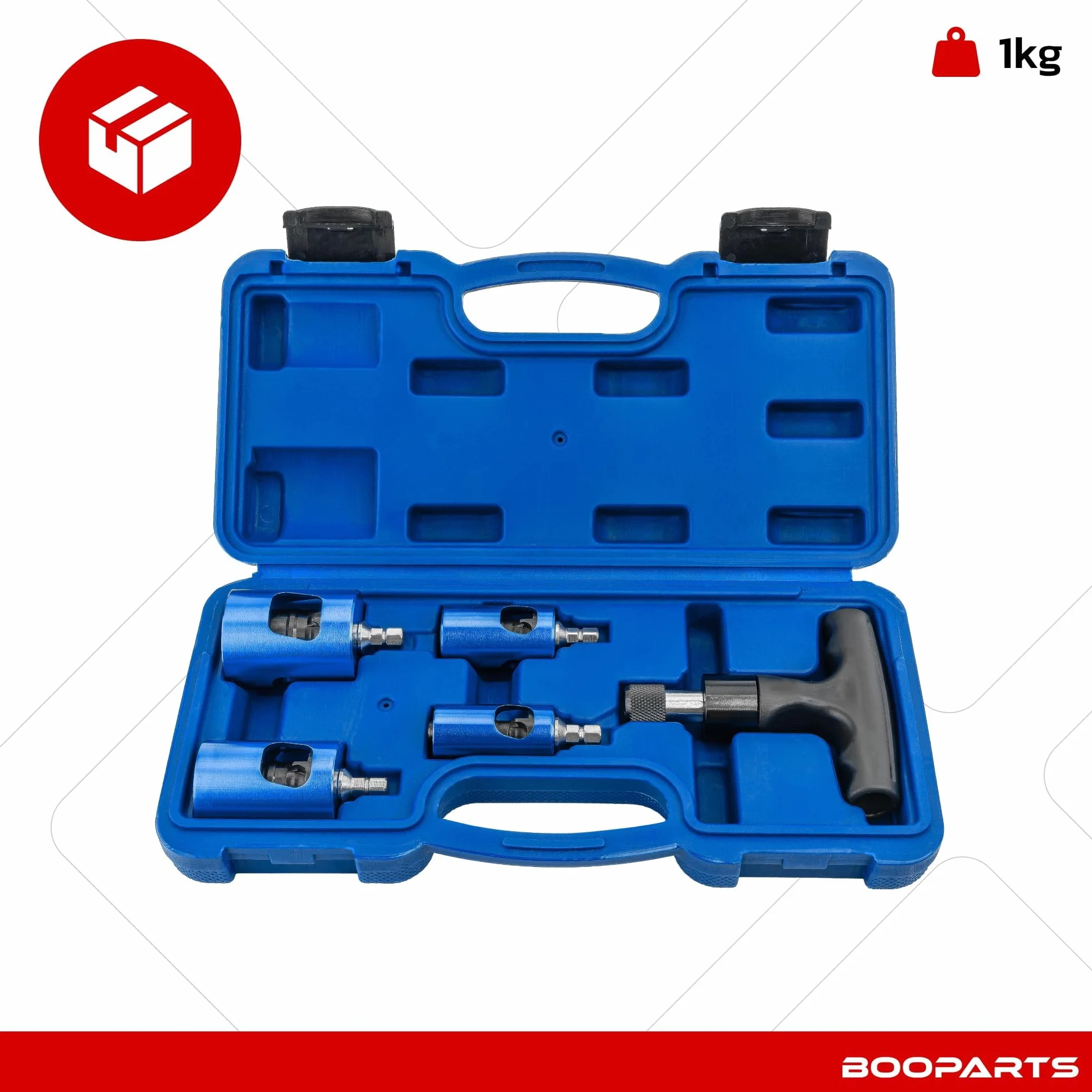 Kit Svasatore Calibratore Multistrato 16-32 mm 4 Bussole Valigetta