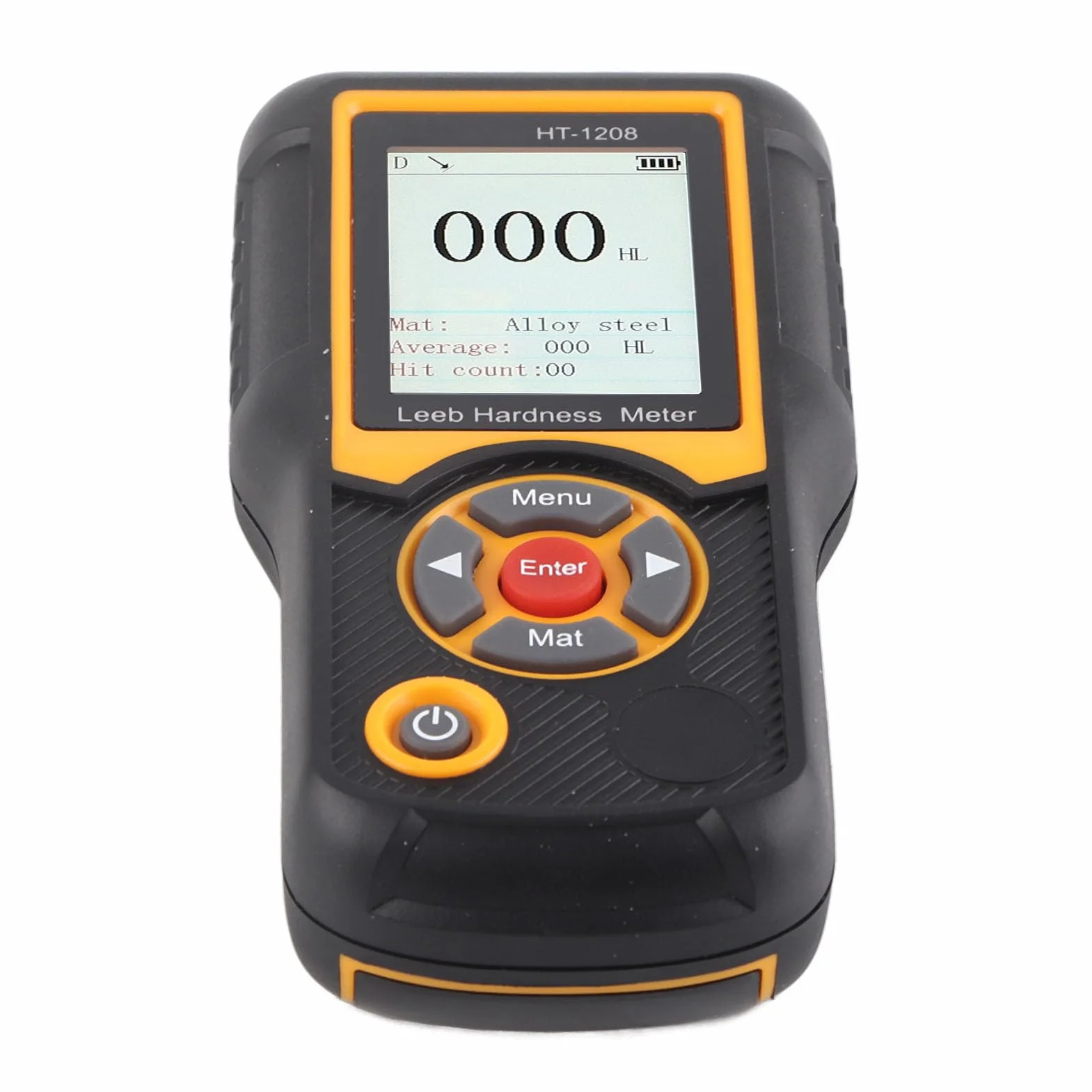 Kit Tester di Durezza Portatile Leeb Palmare Digitale 170-960 HLD per Metalli Acciaio Ferro