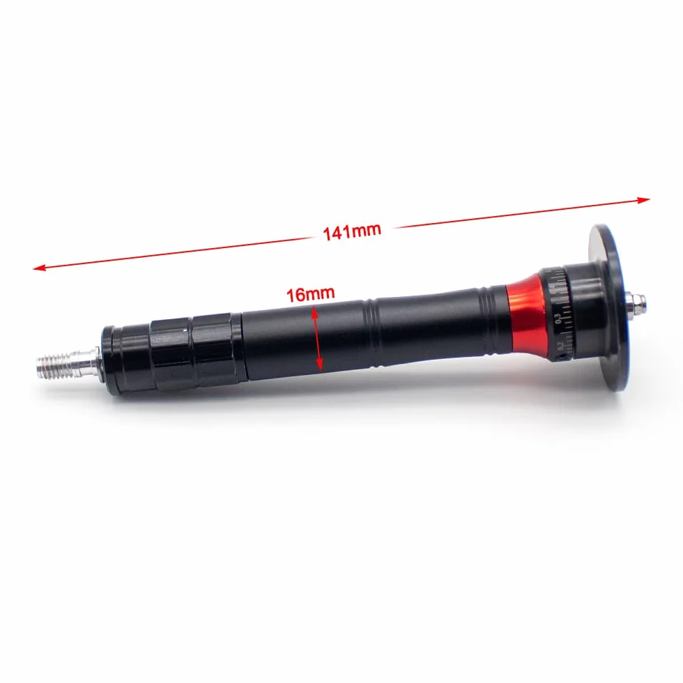 Toplionace Mini Smussatrice Pneumatica, Strumento per Smusso di Sbavatura in Metallo Regolabile in Mano con 2 Lame Originali 0.1-C0.9mm (AX207S)