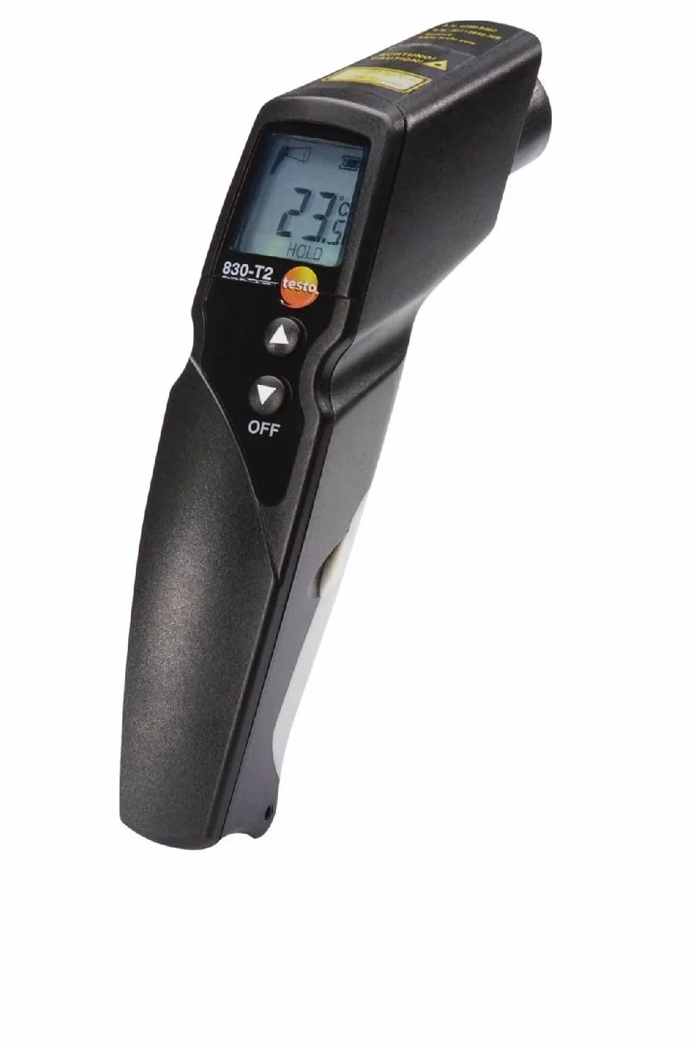 Testo 830-T2 Termometro a raggi infrarossi laser 2 punti rapporto ottico 12:1 sonda esterna