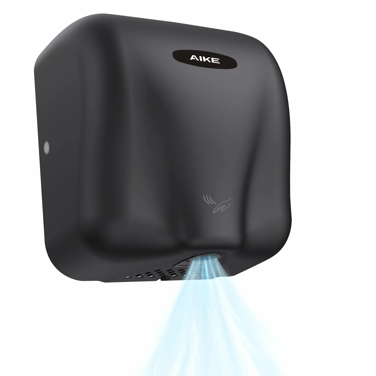 AIKE Elephant Power AK2801BH Asciugamani Elettrico Commerciale con Filtro HEPA, Ad Alta velocità Aria Calda Acciaio Inox AC220V-240V
