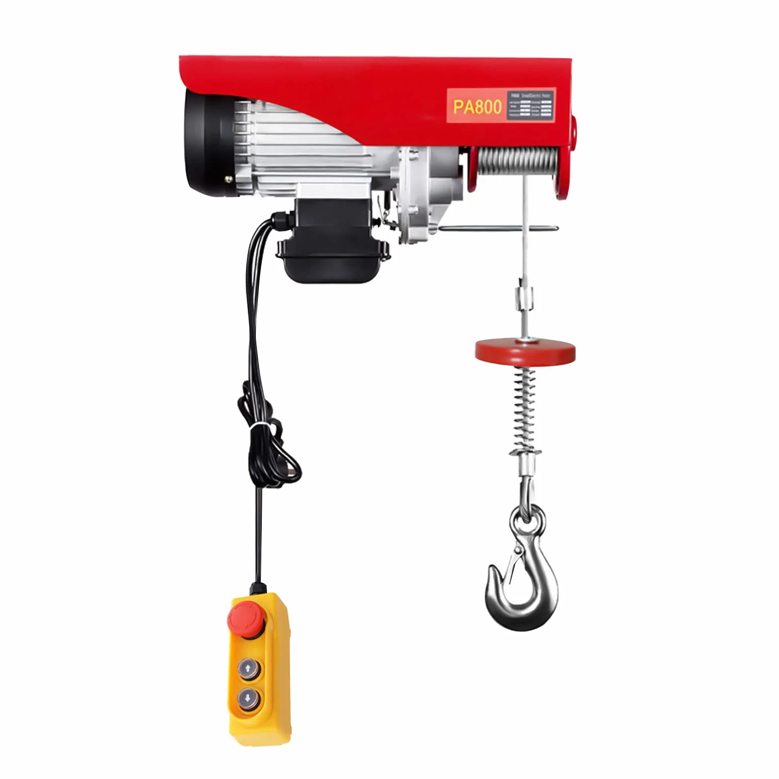 Paranchi elettrici, 500KG-1000KG verricello a fune paranco gru argano ponteggio Hoist argano gru garage sollevatore a cavo 220V 1600W per fabbriche magazzini costruzione costruzione ferroviaria