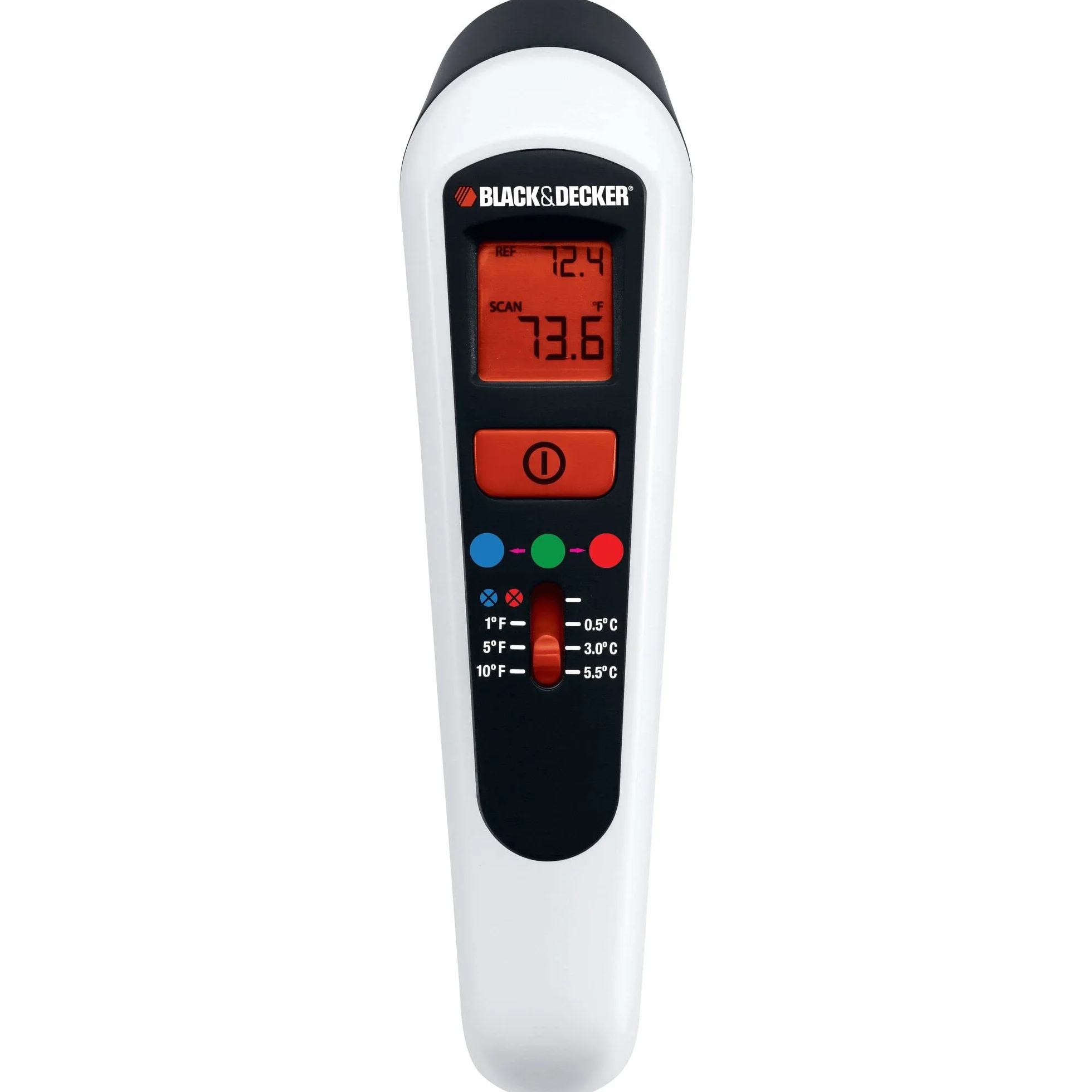BLACK+DECKER TLD100-XJ Rilevatore Termico a Raggi Infrarossi, Display Digitale, Batteria 9V