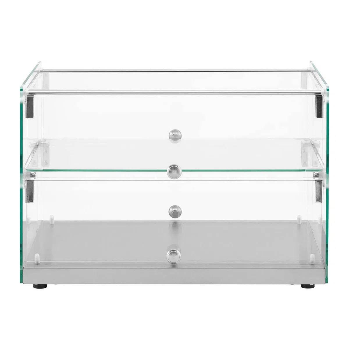 Royal Catering RCKV-02-N Vetrina da banco - 50 l - 2 ripiani