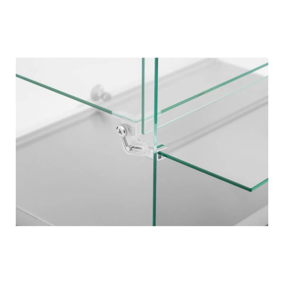 Royal Catering RCKV-02-N Vetrina da banco - 50 l - 2 ripiani