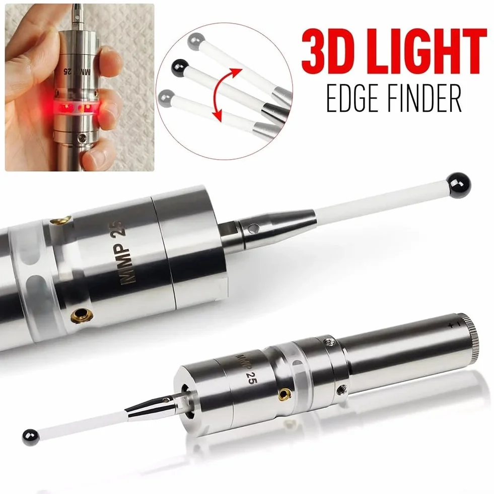 Alta 3D CNC Touch Probe Edge Finder, ripetibilità 0.001mm per centri di lavoro