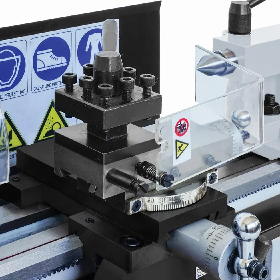 SOGI M1-250 Tornio per metalli da banco 180 x 300 avanzamento automatico longitudinale