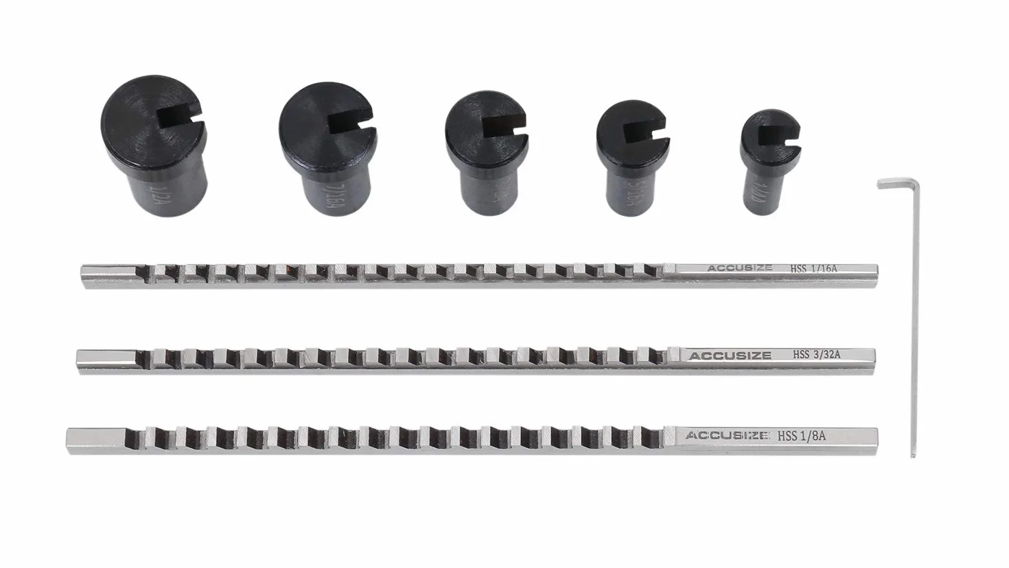 Gioco di Pin e bussole Acciaio HSS # 5100