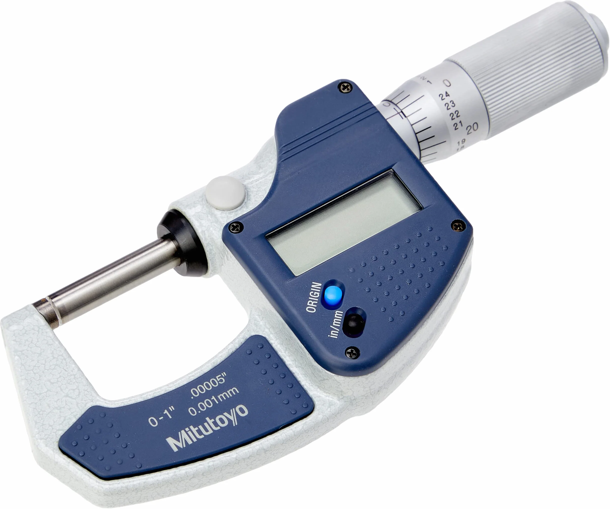 Mitutoyo 293-832-30 Digimatic Micrometro 0-25 mm 0-1 cala