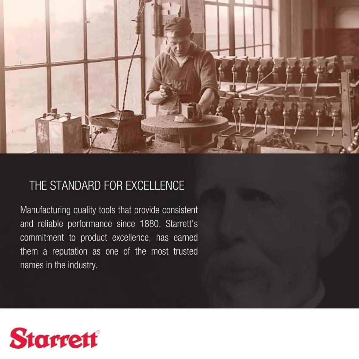 Starrett 827B Cercatore bordo doppio fine contatto a punta 0.5" diametro corpo 0.2" diametro contatto