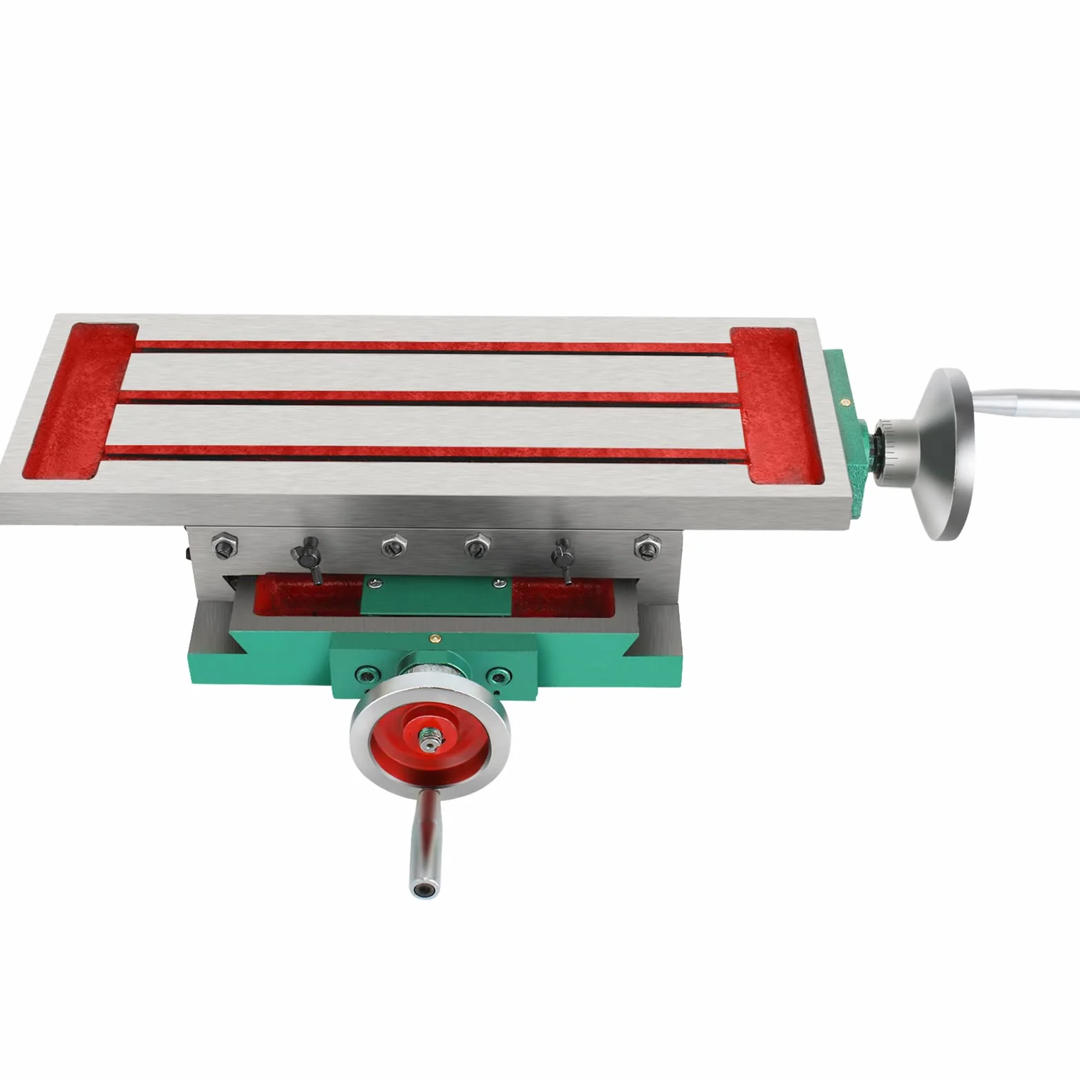 SucceBuy 450 x 170 mm Tavolo Milling Machine Multifunzionale Tavolo di Lavoro di Fresatura Tavolo per Foratura e Fresatura Tavolo di Milling Working